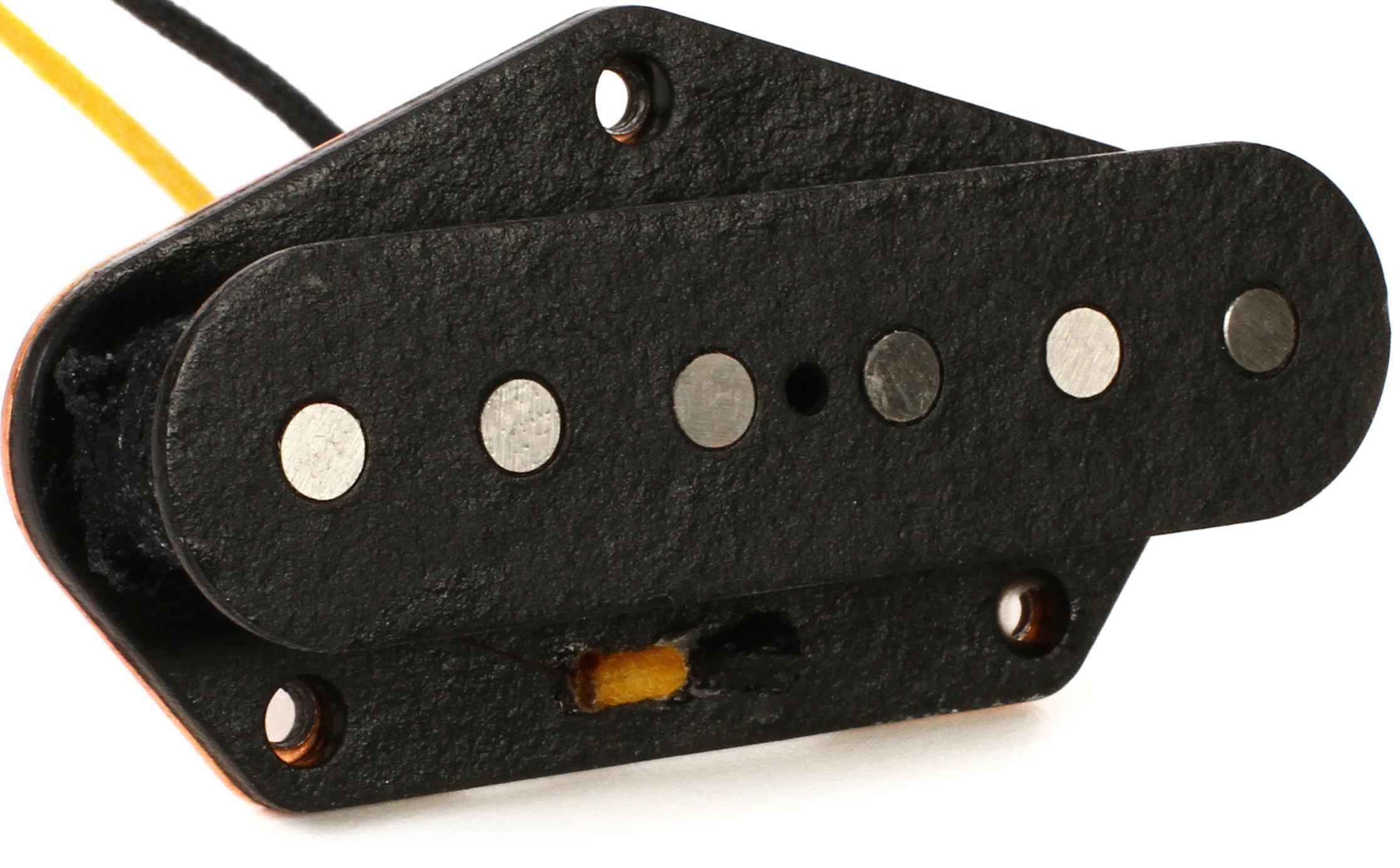 Seymour Duncan STL-1B Vintage Broadcaster Bridge Tele Single Coil Pickup -  Black