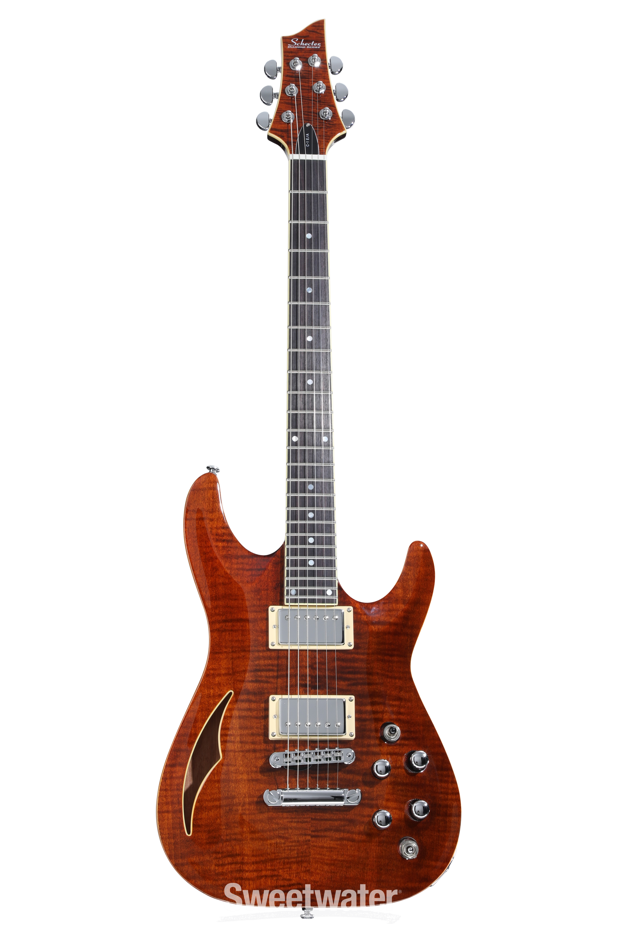 SCHECTER ( シェクター ) C-1 E/A CAT'S EYE Schecter Guitar Research C-1 E/A Electric Guitar Cat's Eye
