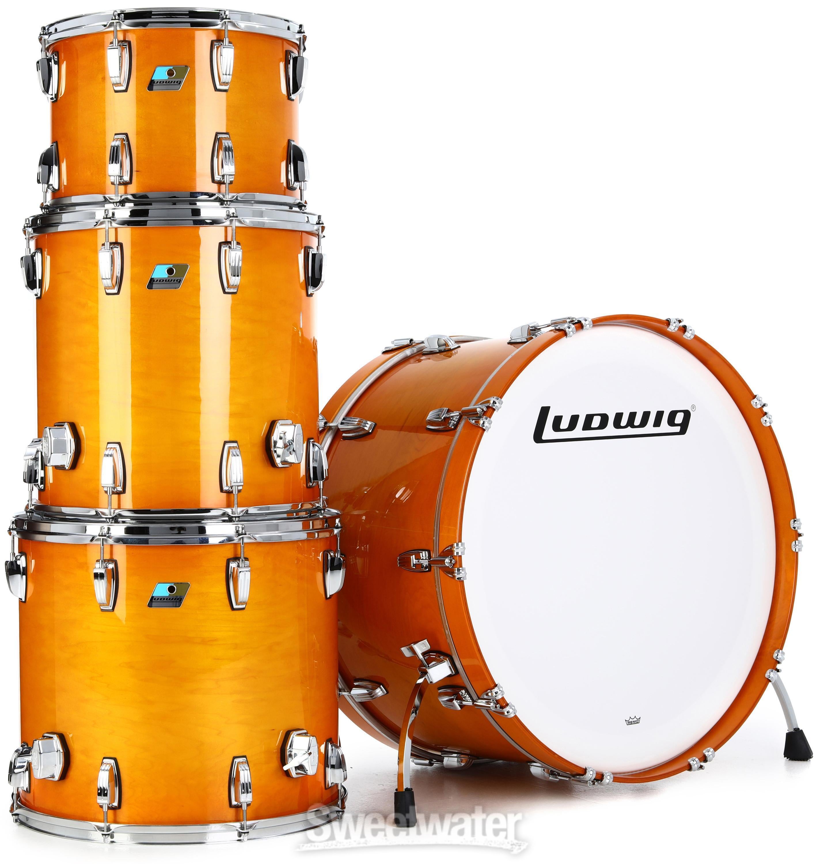 Ludwig Legacy Maple Zep 4-teiliger KesselLudwig Legacy Maple Zep 4-teiliger Kessel  