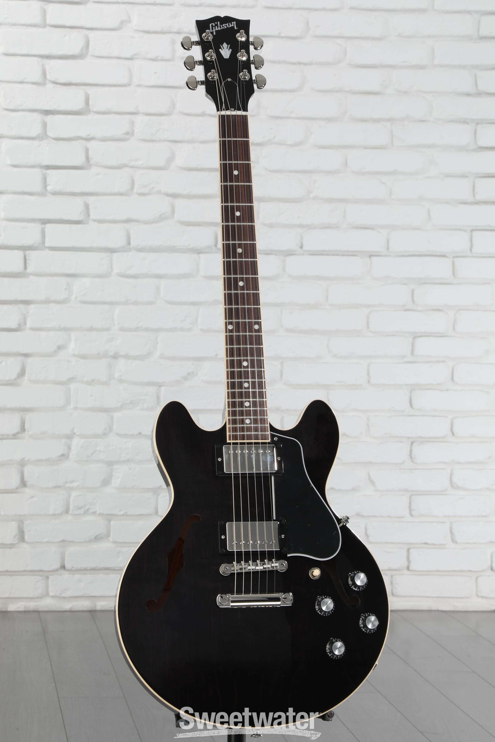 Gibson ES-339 Semi-hollowbody Electric Guitar - Trans Ebony