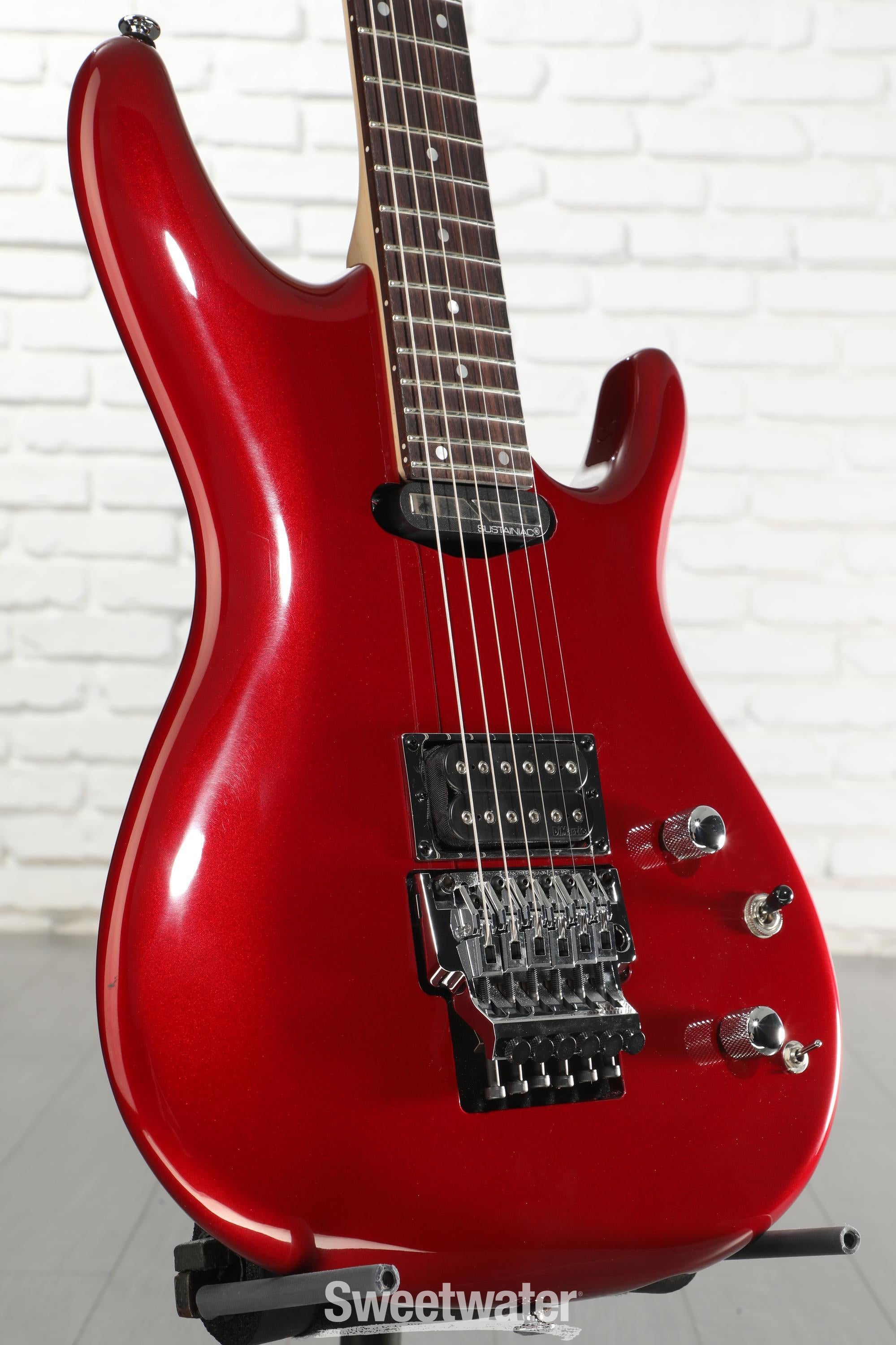 Ibanez Joe Satriani Signature JS240PS - Candy Apple | Sweetwater