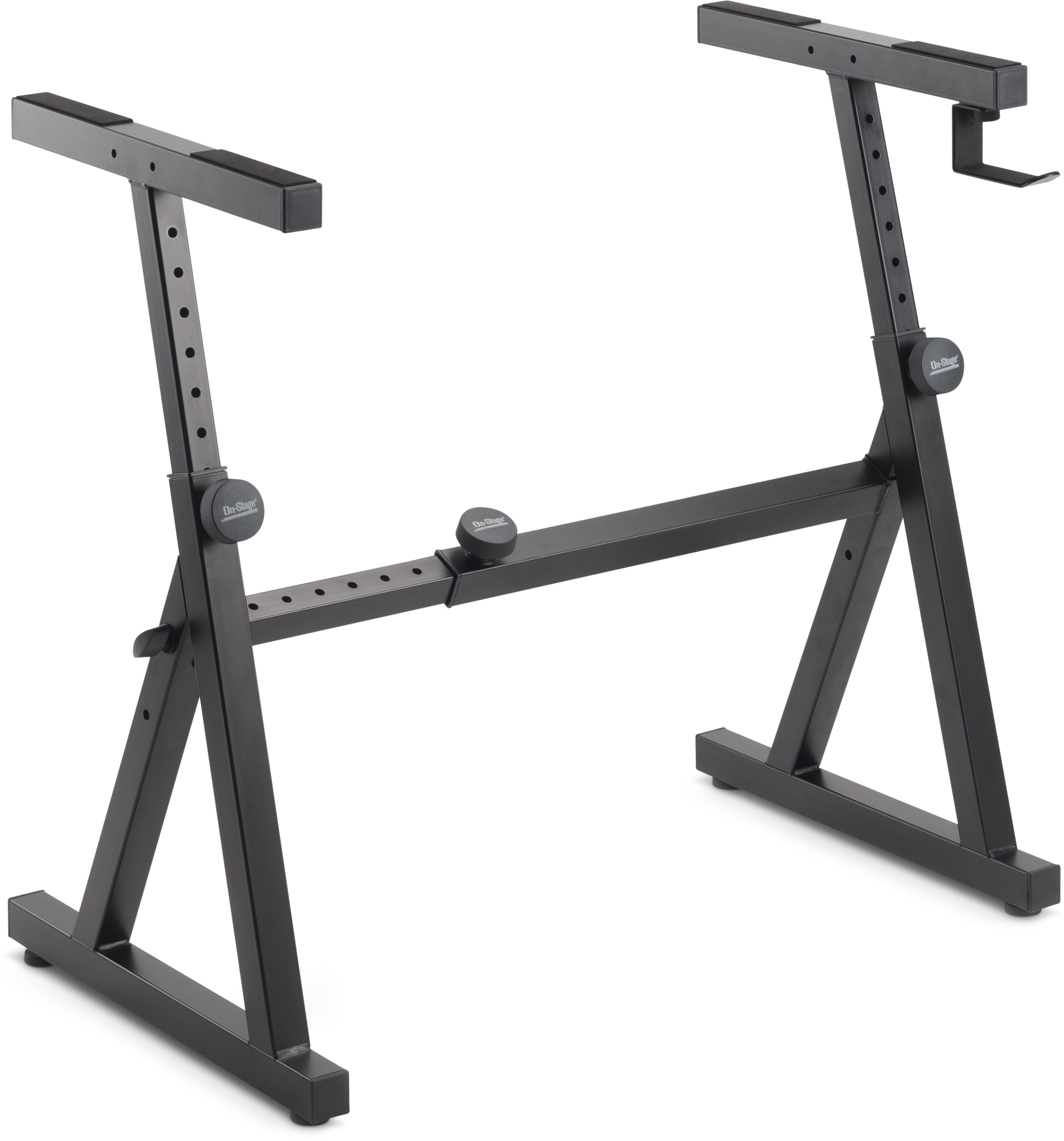 On-Stage KS1355 Single-tier Z Keyboard Stand | Sweetwater
