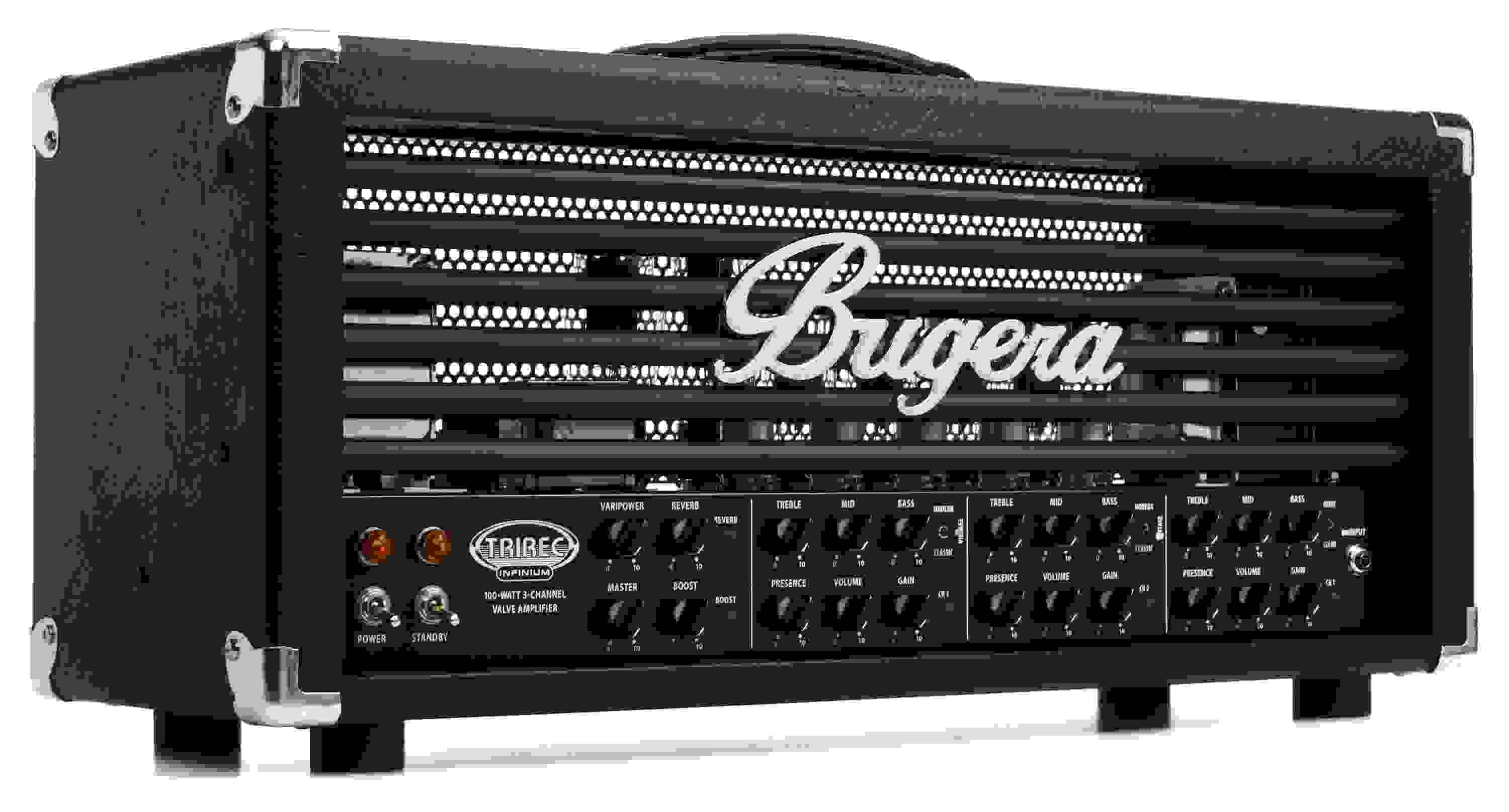 Bugera TriRec Infinium 100-watt 3-channel Tube Head