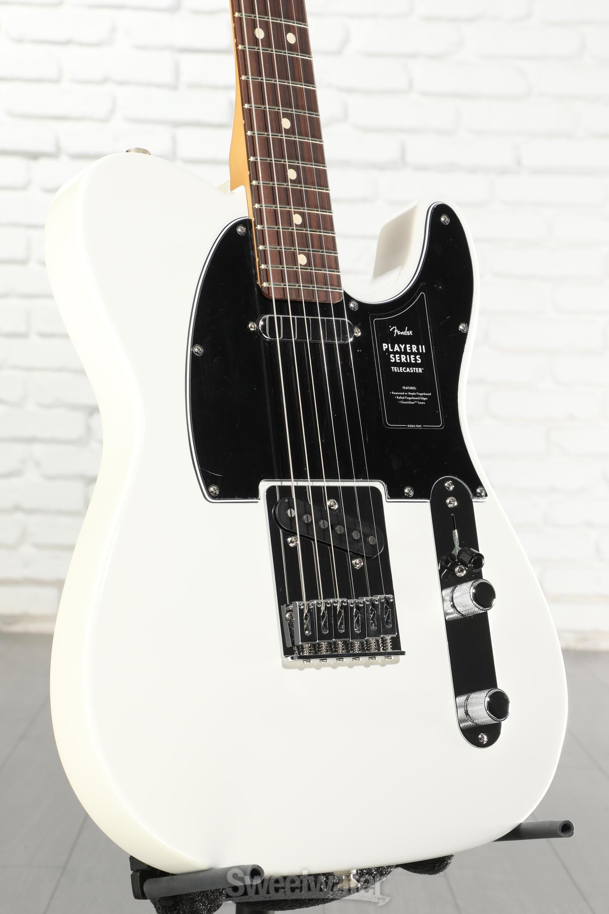 Fender Player II Telecaster Electric Guitar - Polar White with