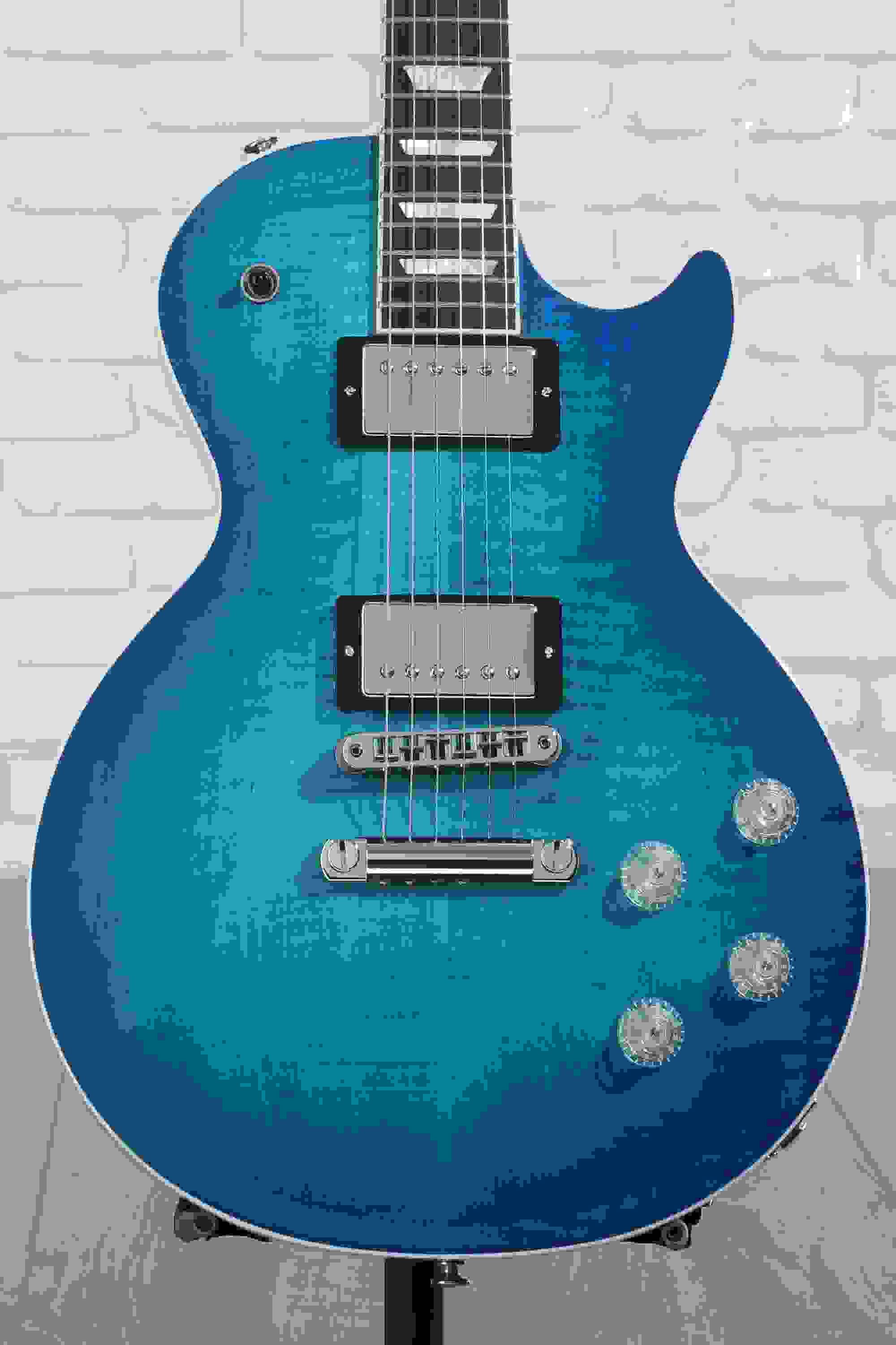 Gibson Les Paul Modern Figured Electric Guitar - Cobalt Burst