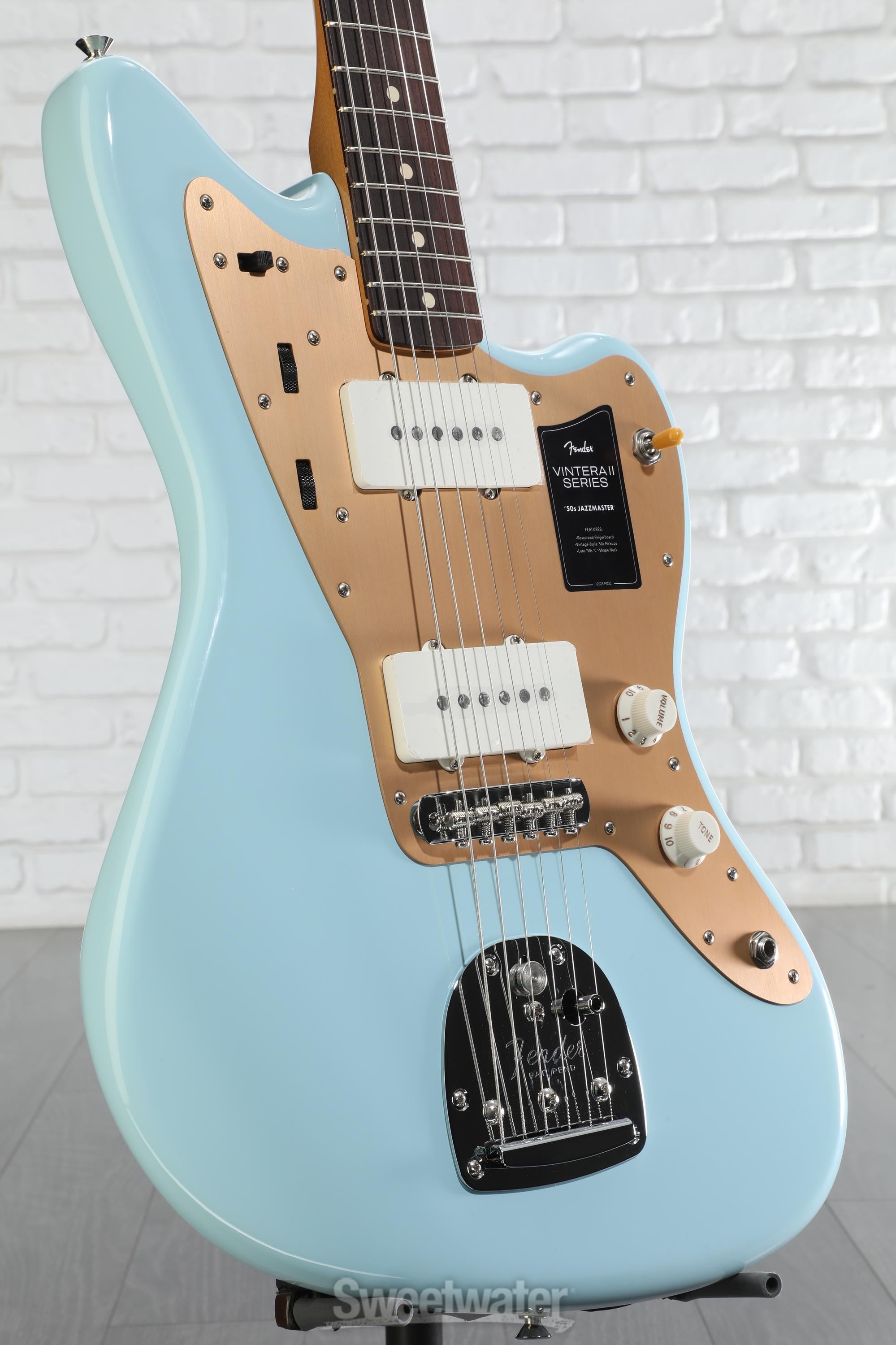 ギター Fender Vintera II '50s Jazzmaster Fender Vintera II '50s Jazzmaster Electric Guitar - Sonic