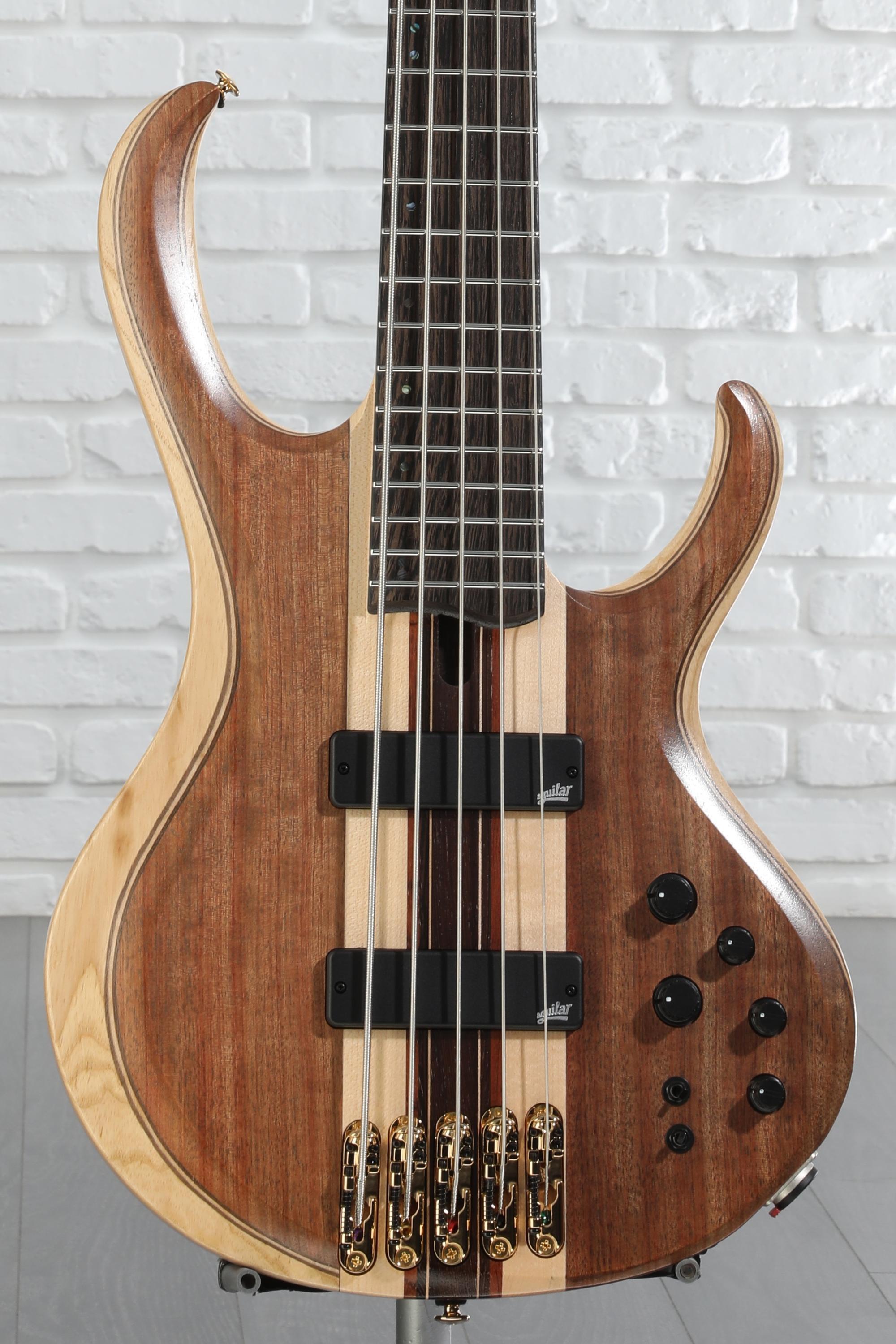 Ibanez Premium BTB1835 Bass Guitar - Natural Shadow Low