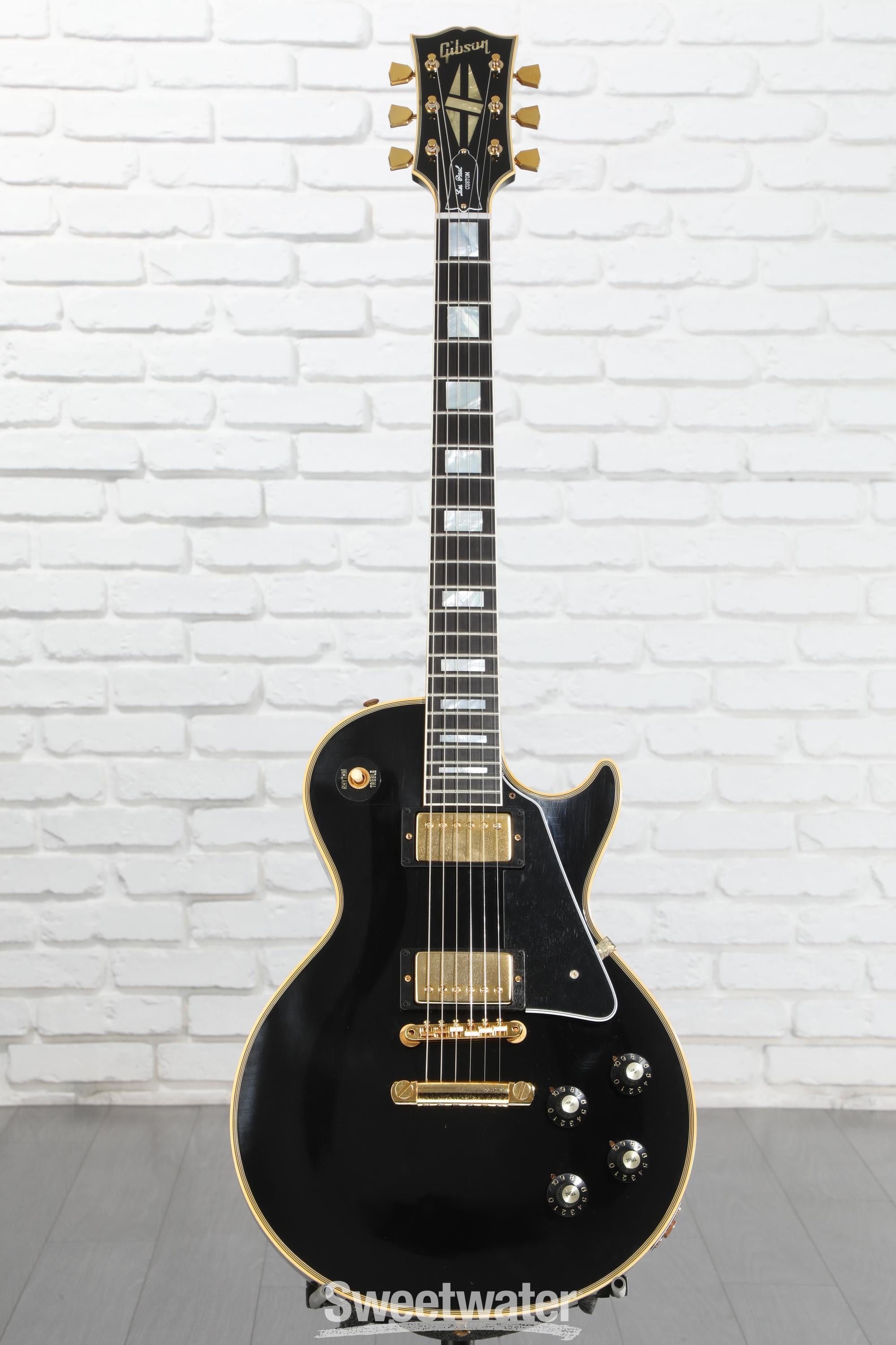 ギター Gibson Custom Shop Murphy Lab 1968 70th Platinum Gibson Custom Murphy Lab 1968 Les Paul Custom