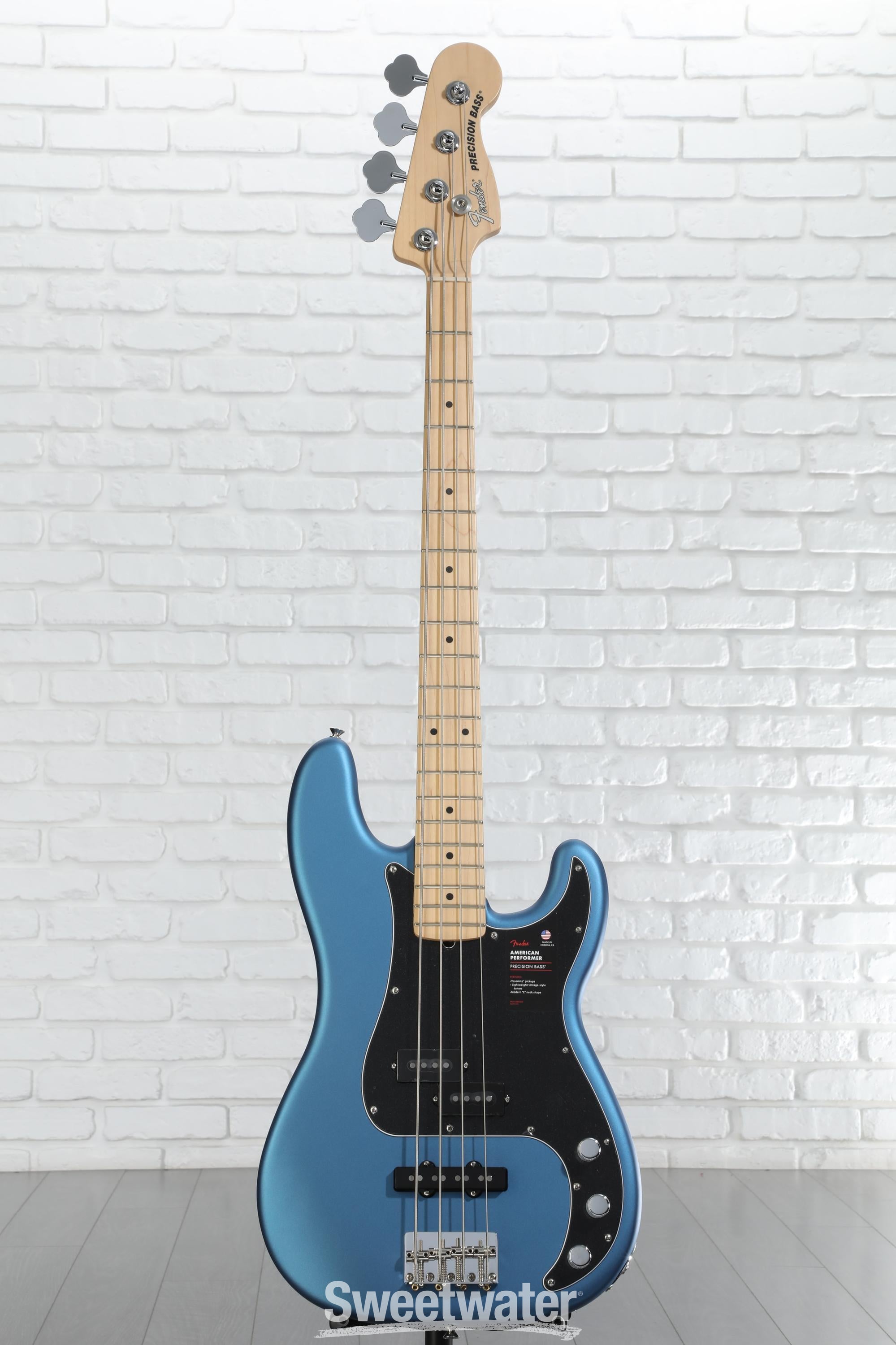 ベース Fender AmericanPerformer Precision Bass Amazon.com: Fender American Performer Precision Bass, 3