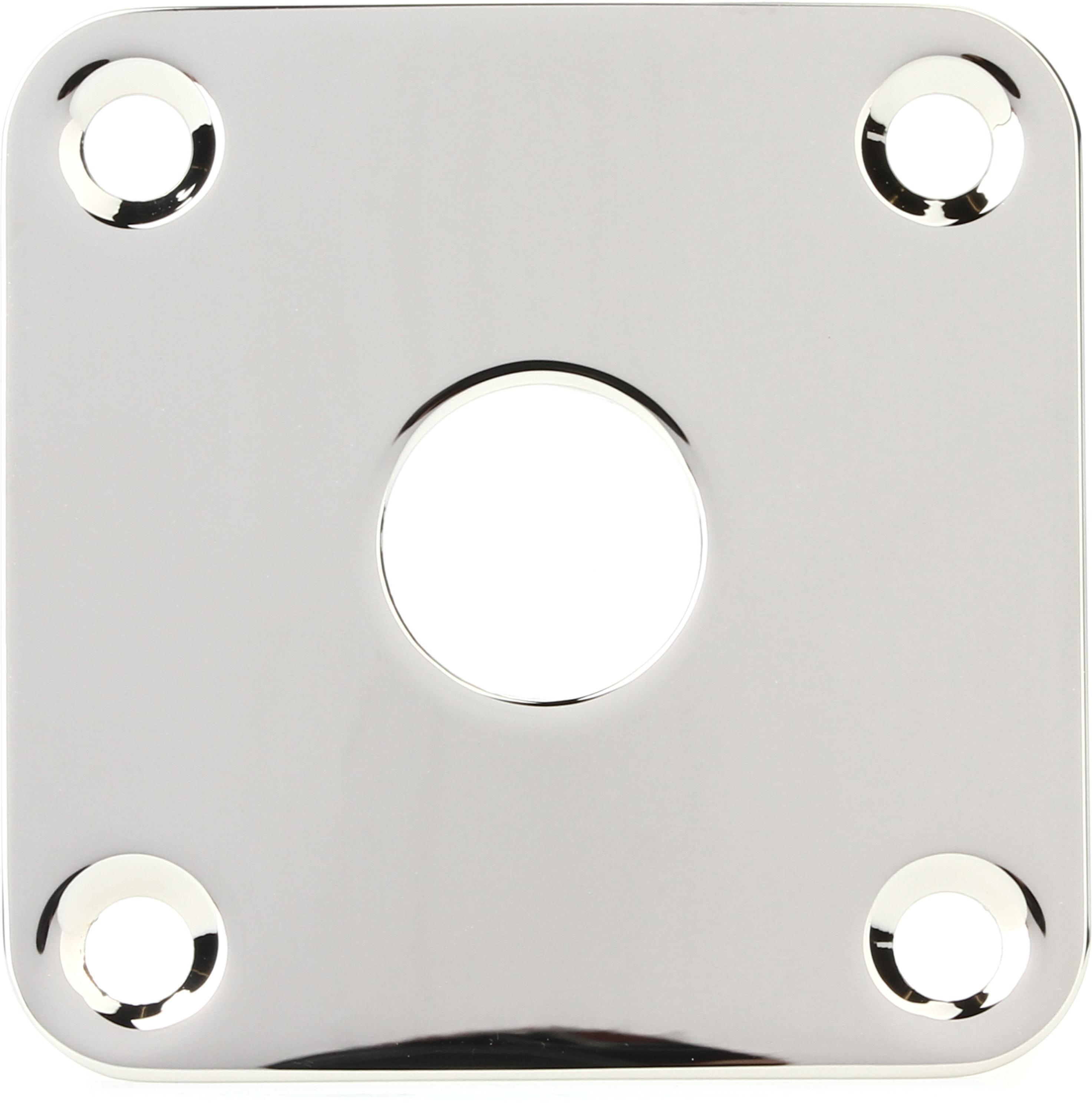 Gibson Accessories Metal Jack Plate for Les Paul - Nickel