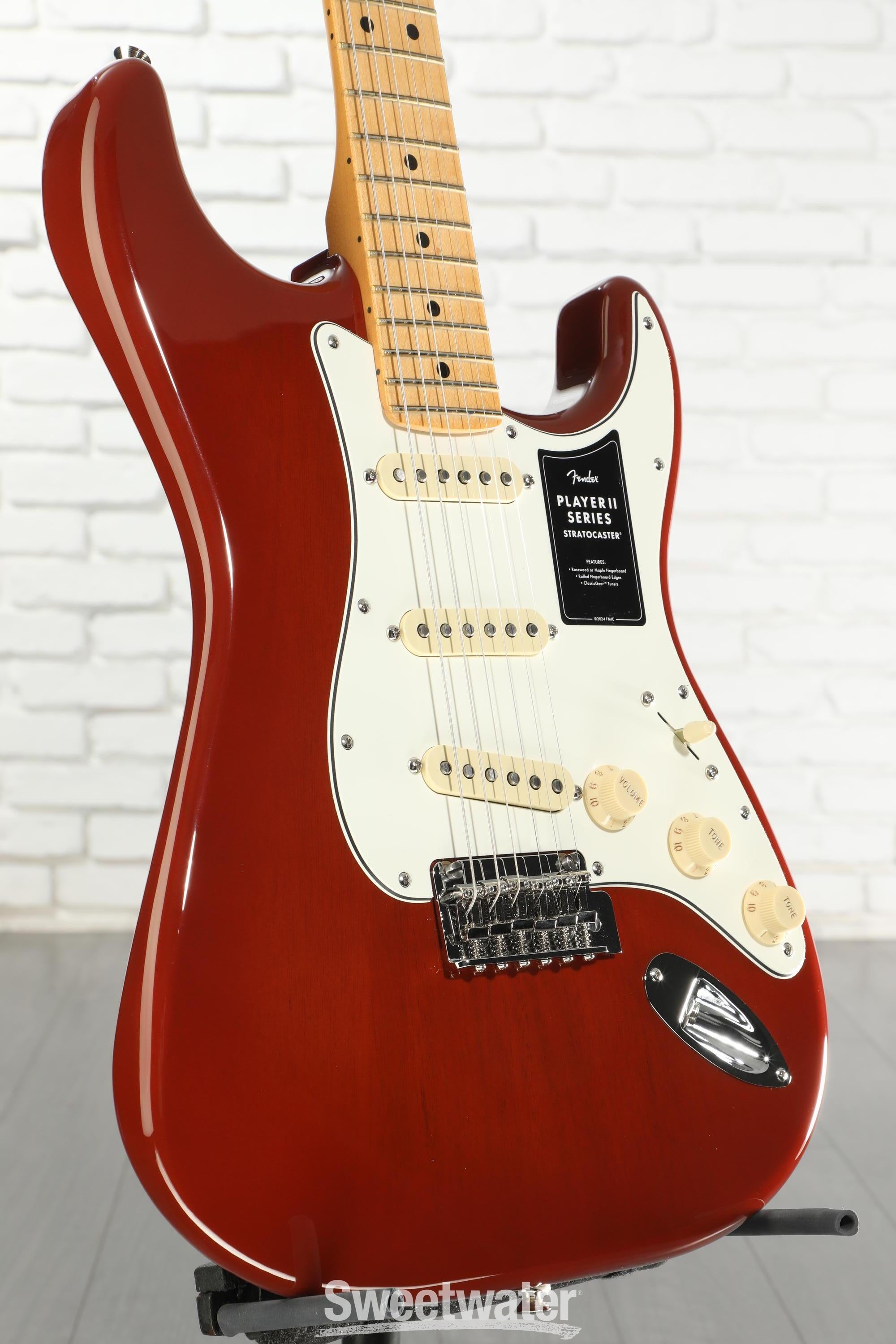 Fender Player II Stratocaster Electric Guitar - Transparent Mocha