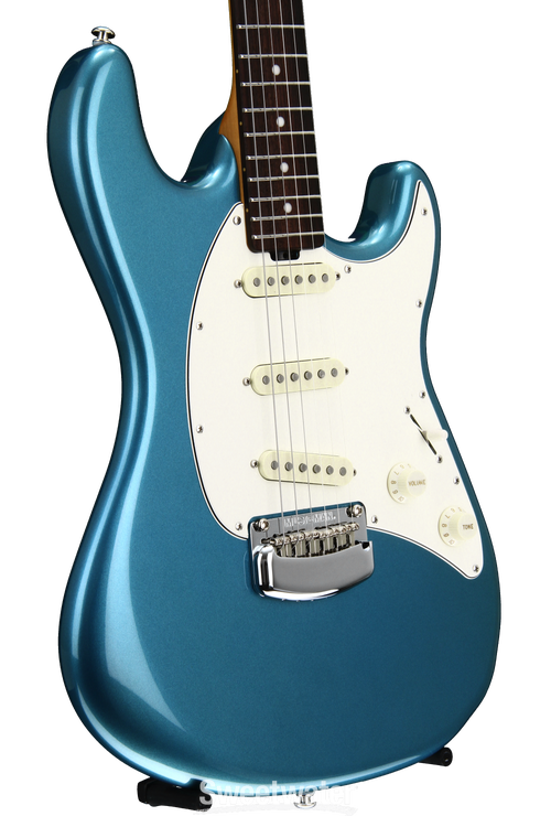 Ernie Ball Music Man Cutlass SSS - Vintage Turquoise, Rosewood ...