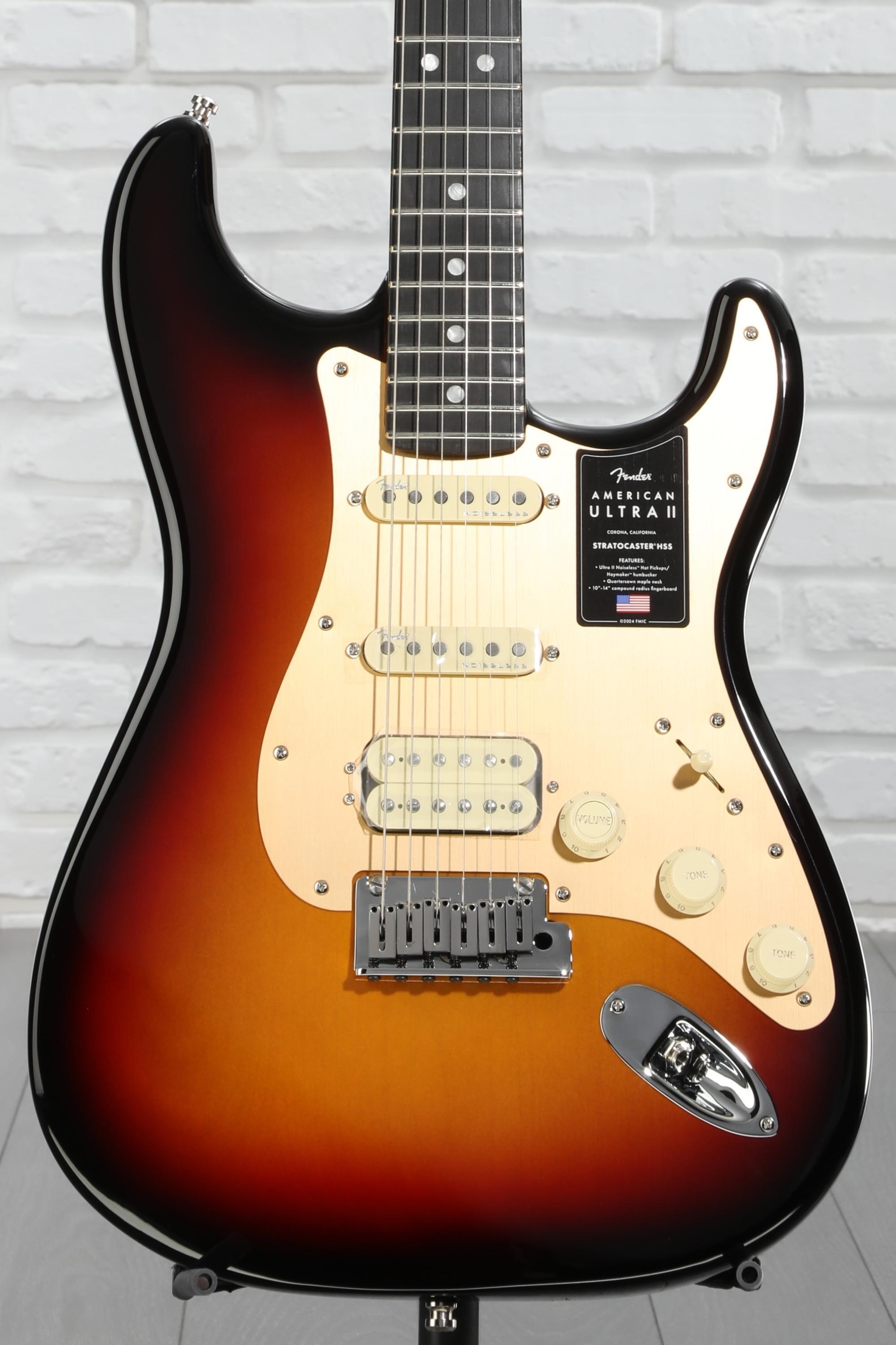 Fender American Ultra II Stratocaster HSS Electric Guitar