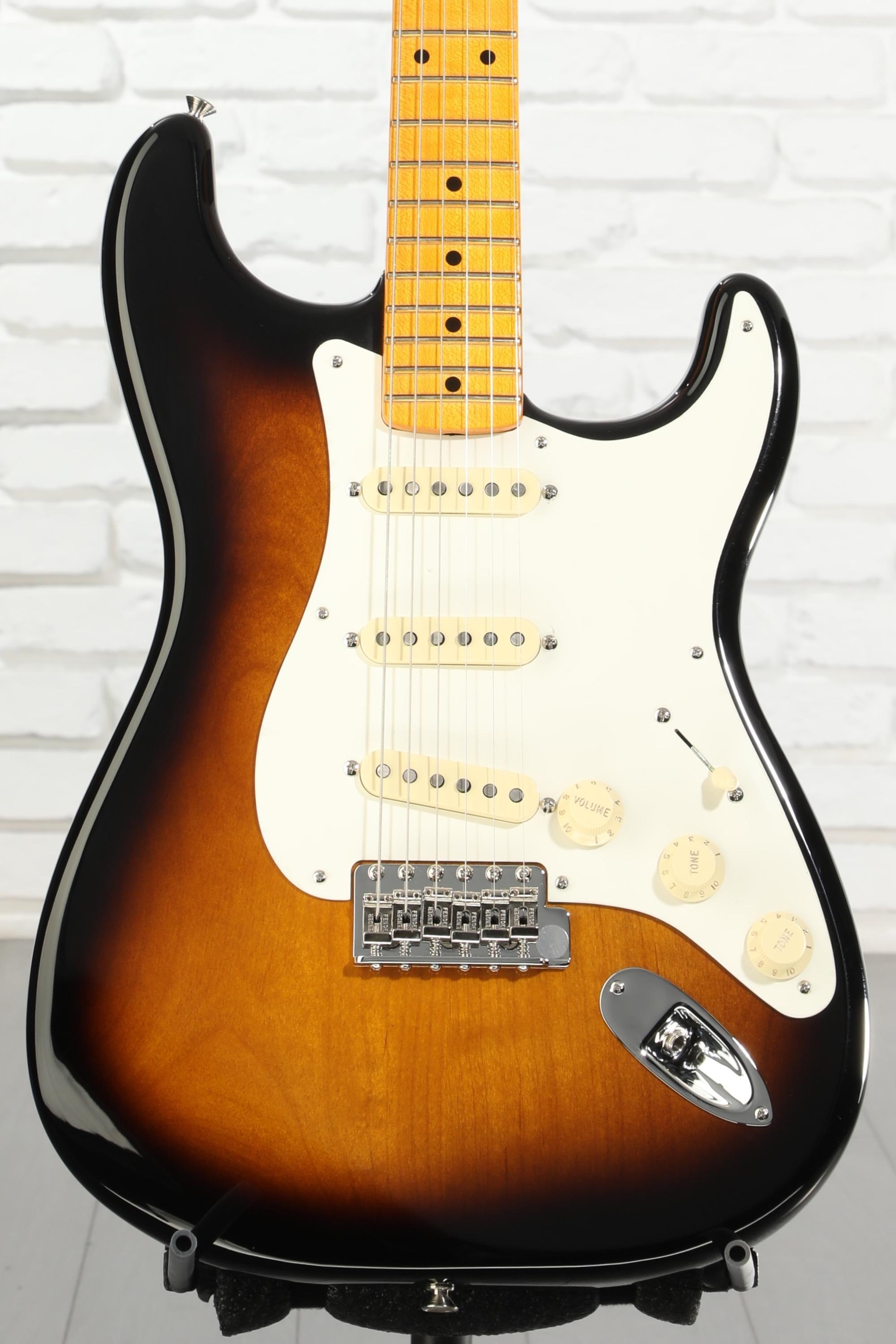 Fender Eric Johnson Stratocaster - 2-Color Sunburst with Maple