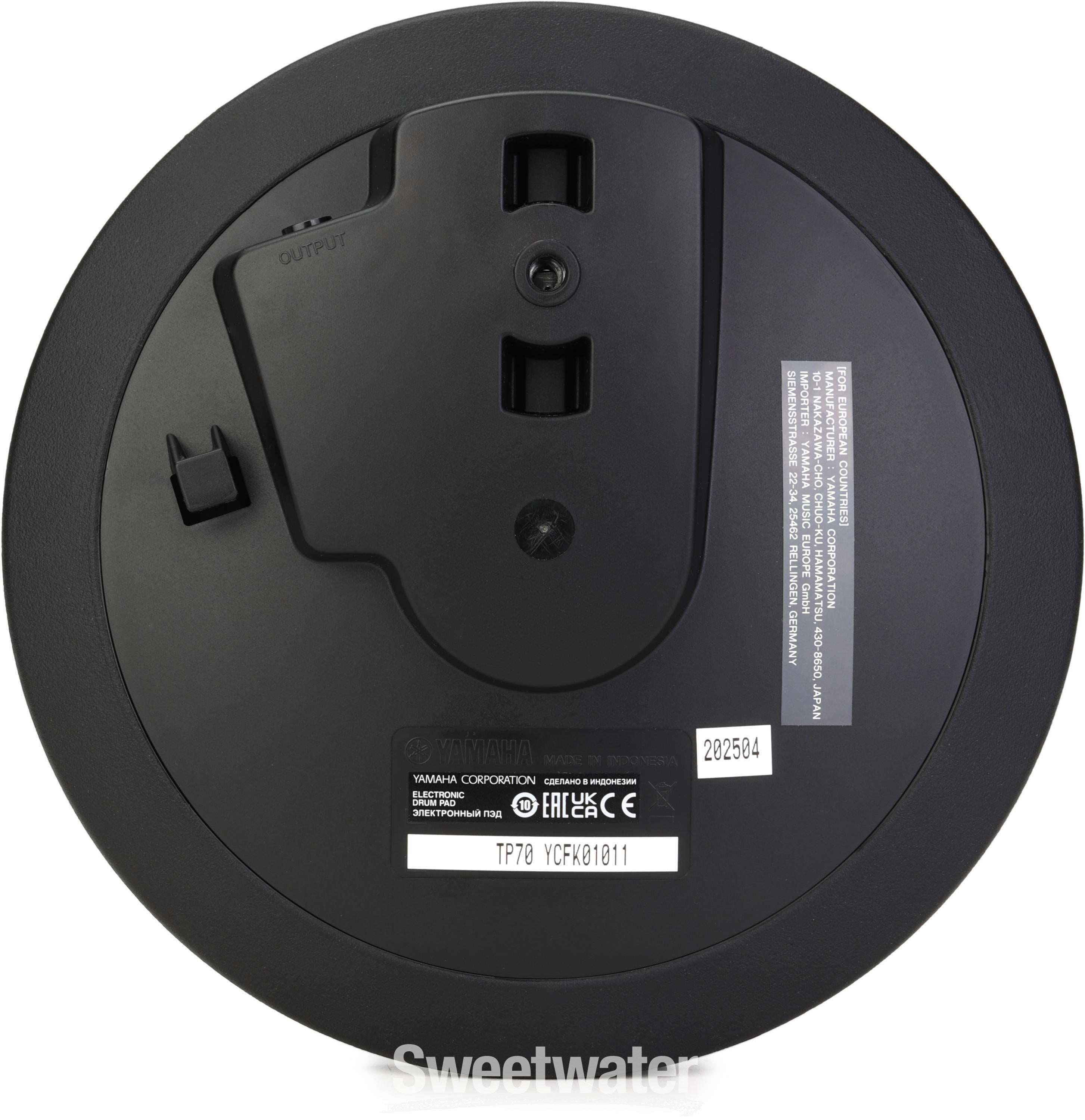 Yamaha Electronic Drum Pad 7.5 inch - Single Zone | Sweetwater