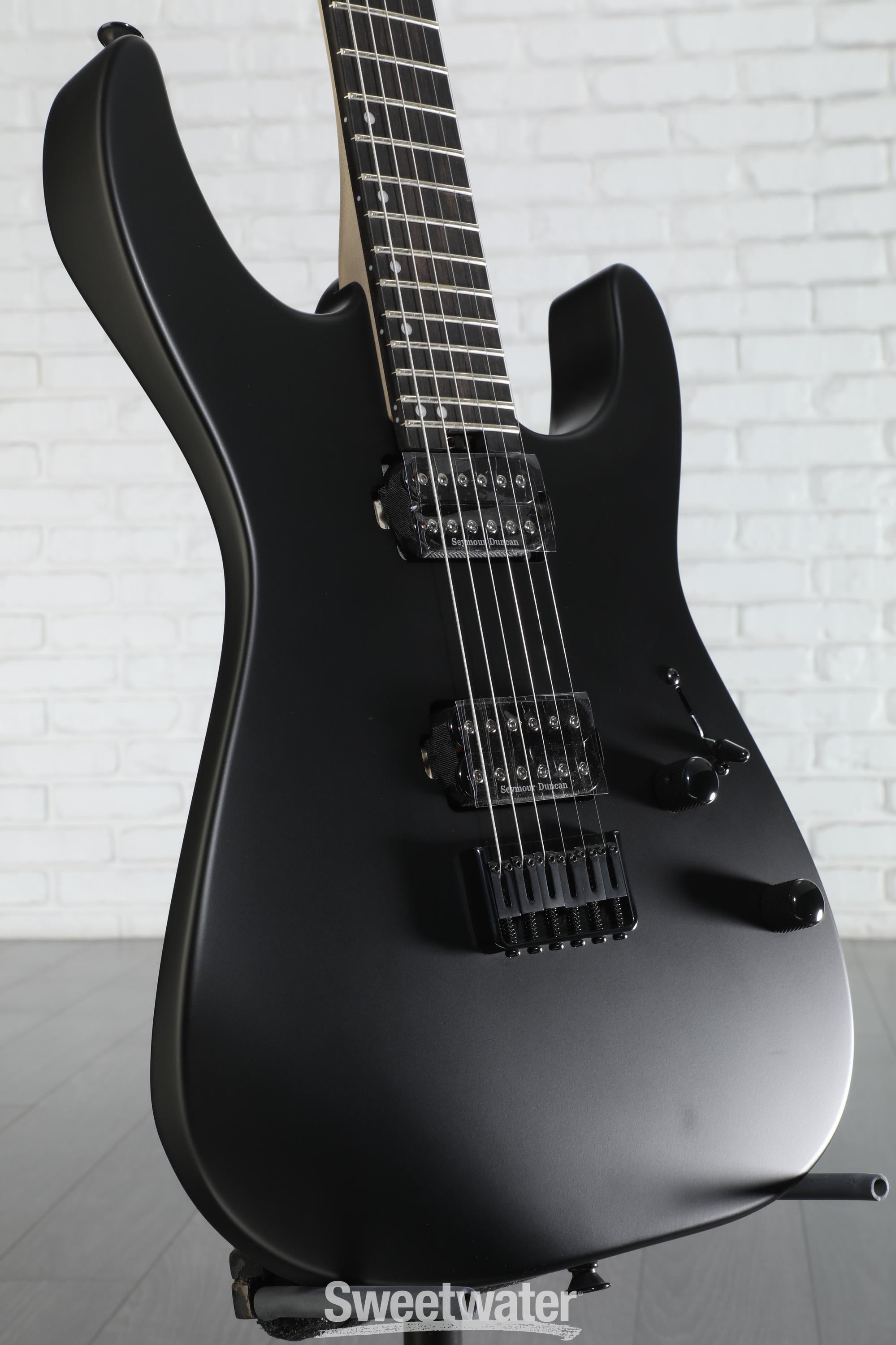 Charvel Pro-Mod DK24 HH HT Electric Guitar - Satin Black | Sweetwater