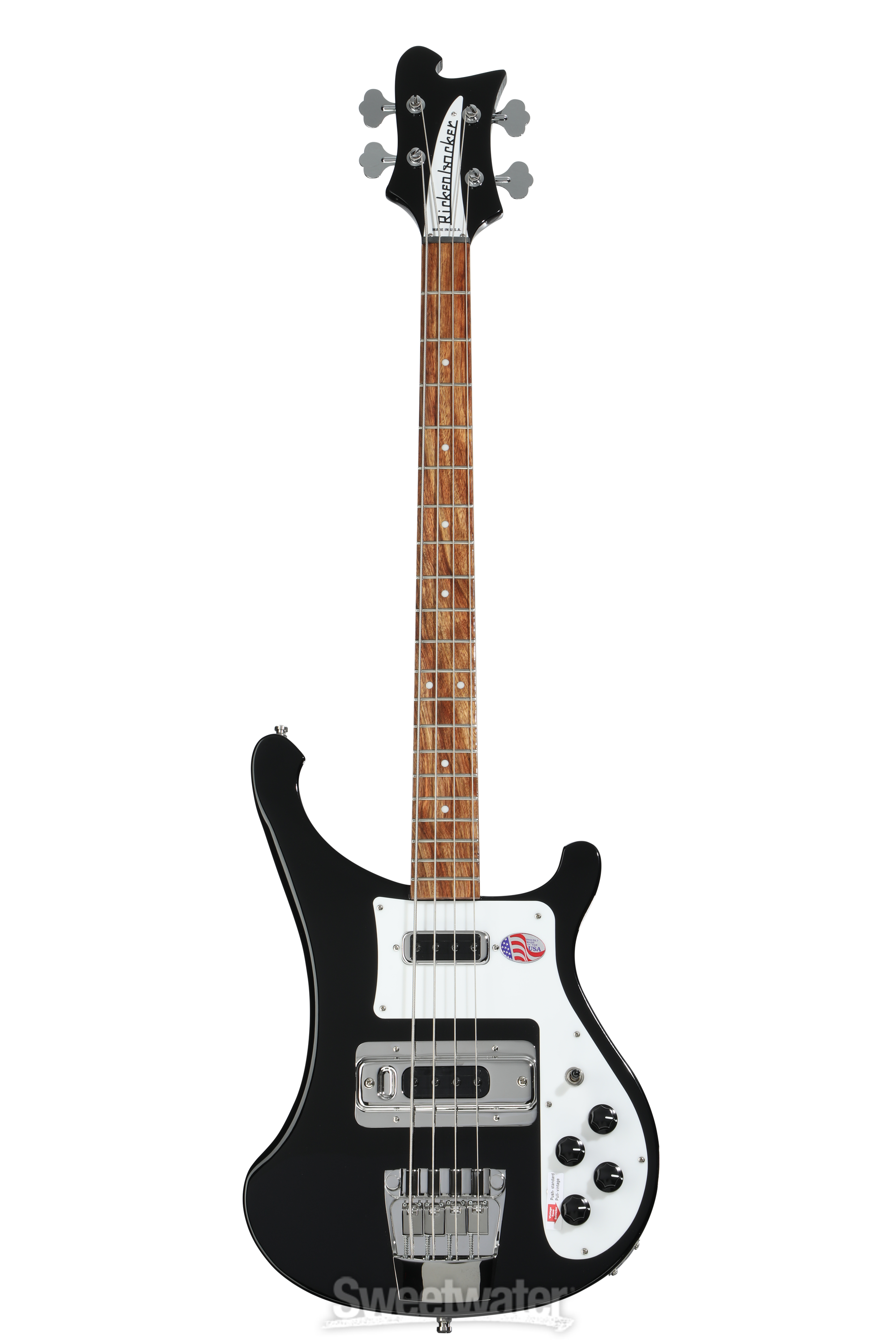 Rickenbacker 4003S Bass Guitar - Jetglo | Sweetwater Rickenbacker 4003S Bass Guitar - Jetglo | Sweetwater