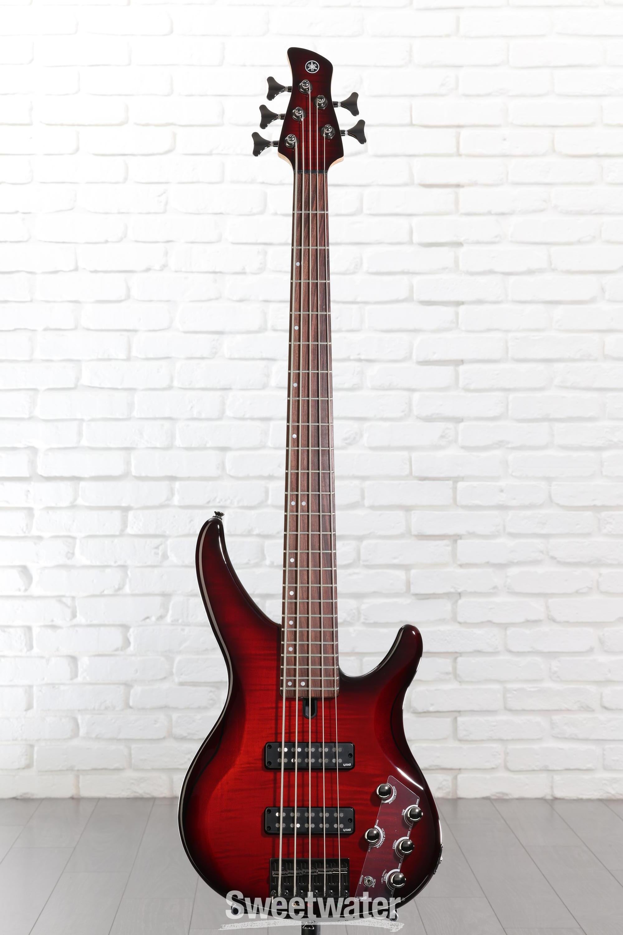 ベース YAMAHA TRBX605FM Yamaha TRBX605FM 5-String Electric Bass Guitar Natural Satin