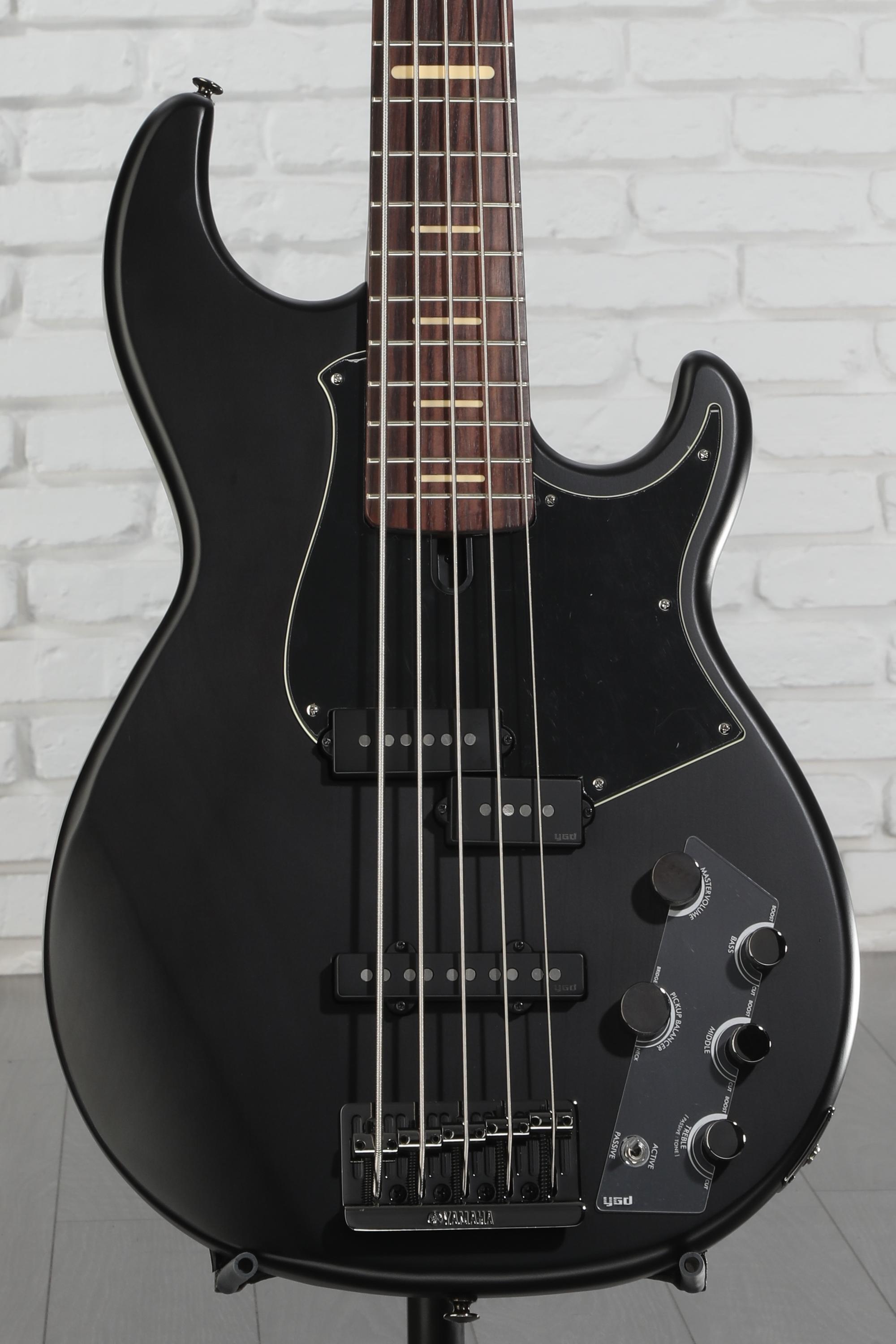 Yamaha BB735A 5-string Bass Guitar - Translucent Matte Black