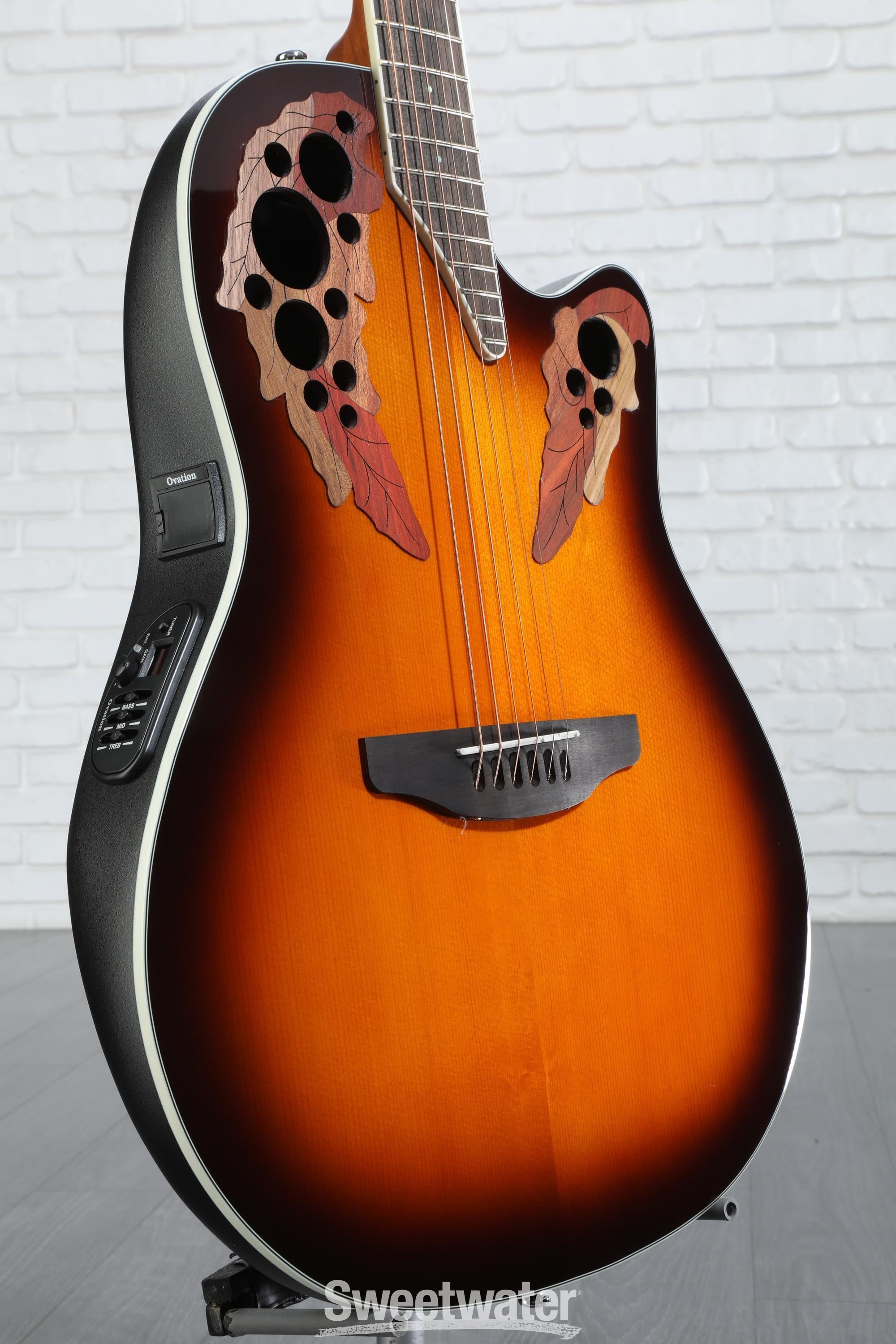 Ovation Elite Celebrity Super Shallow - Sunburst