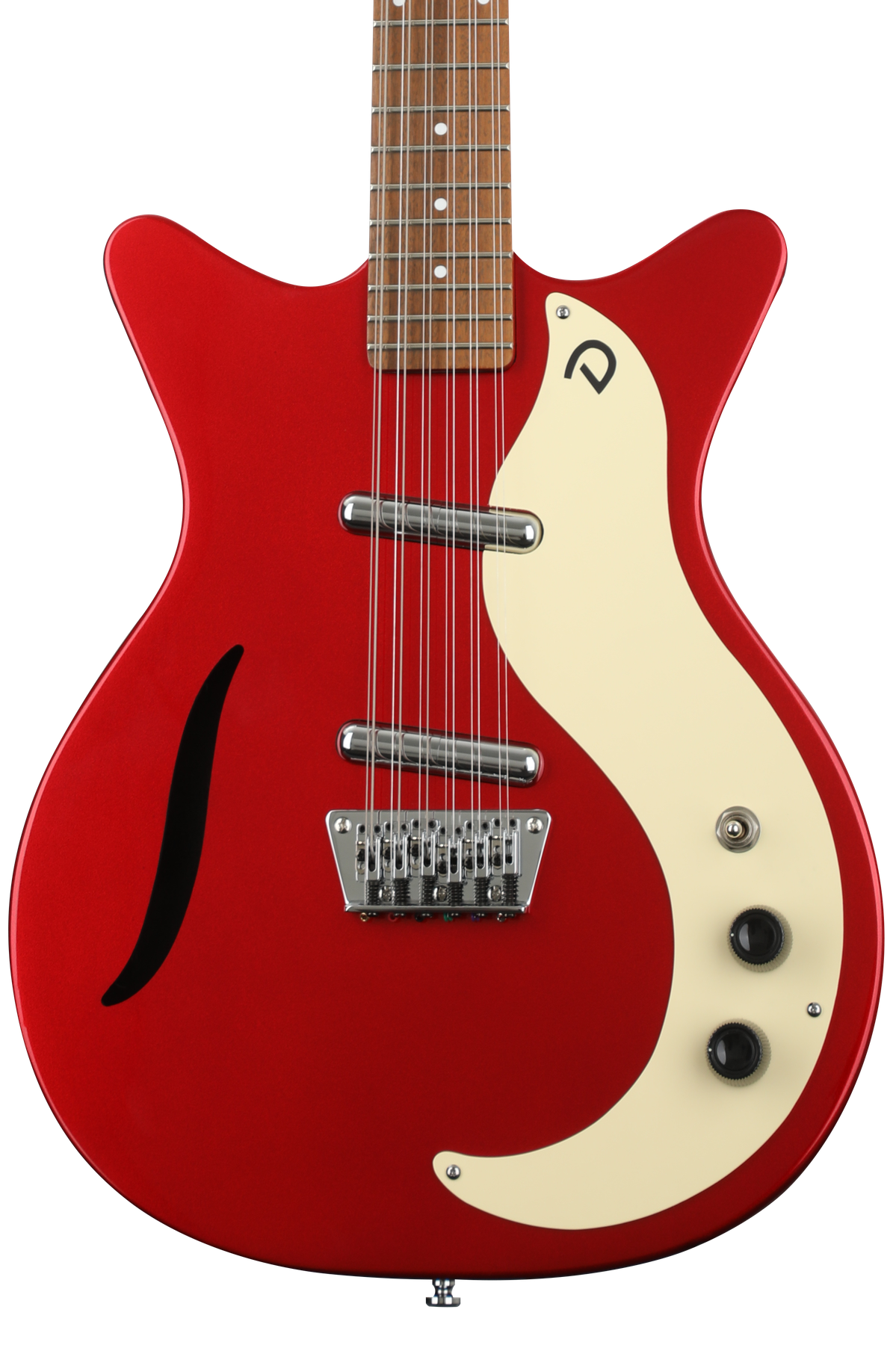 Danelectro Vintage 12 String Electric Guitar - Red Metallic Danelectro Vintage 12 String Electric Guitar - Red Metallic