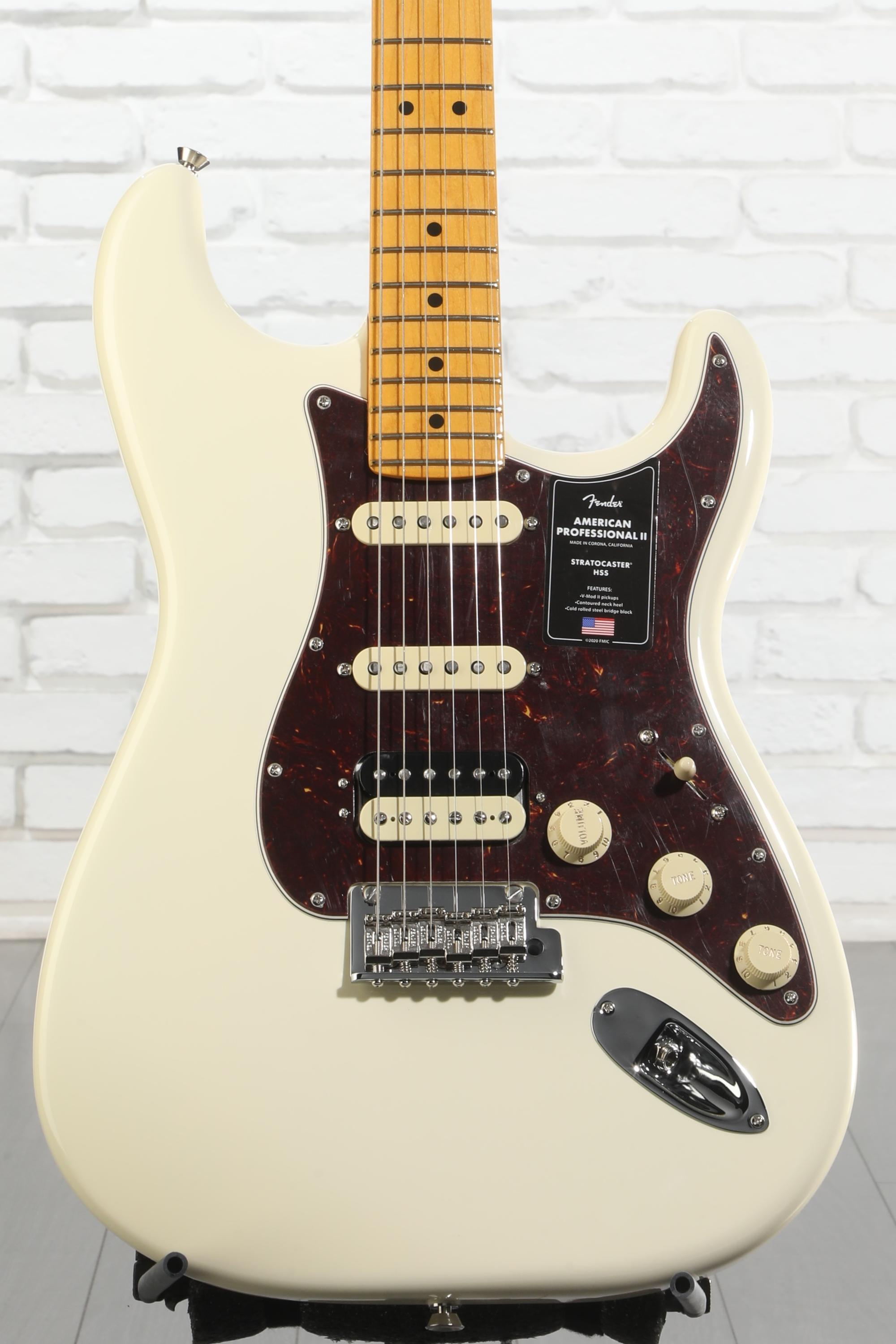 Fender American Professional II Stratocaster HSS - Olympic White
