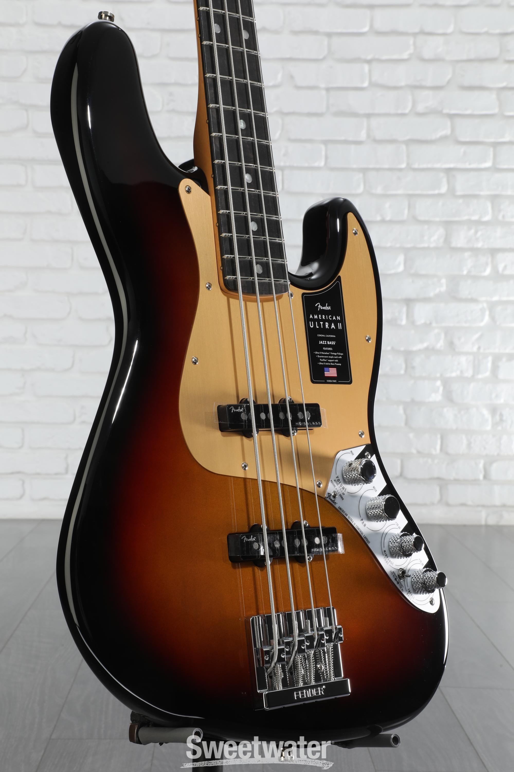 Fender American Ultra II Jazz Bass V Maple Fingerboard