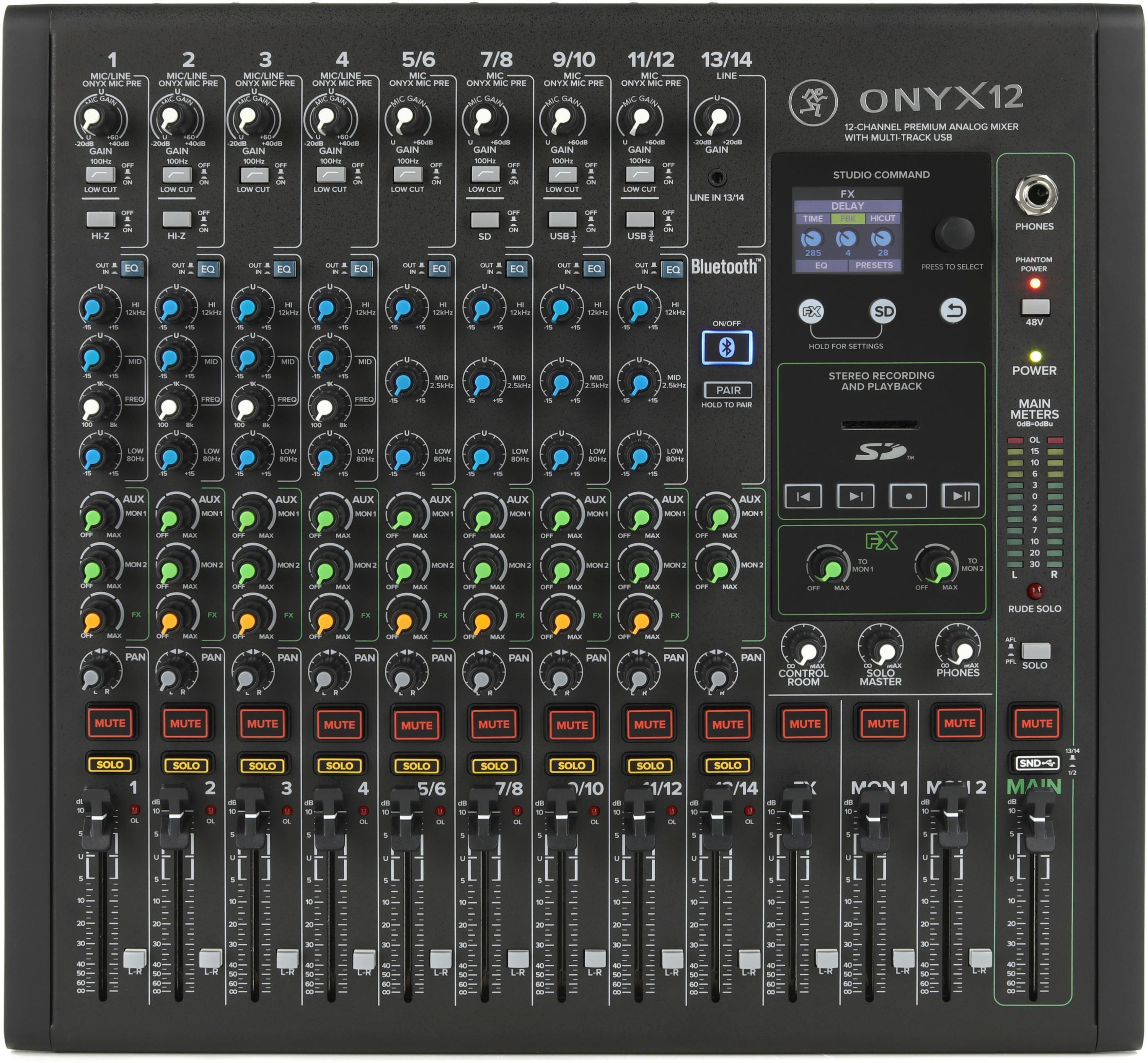 Soundcraft Signature 12 Mixer with Effects | Sweetwater