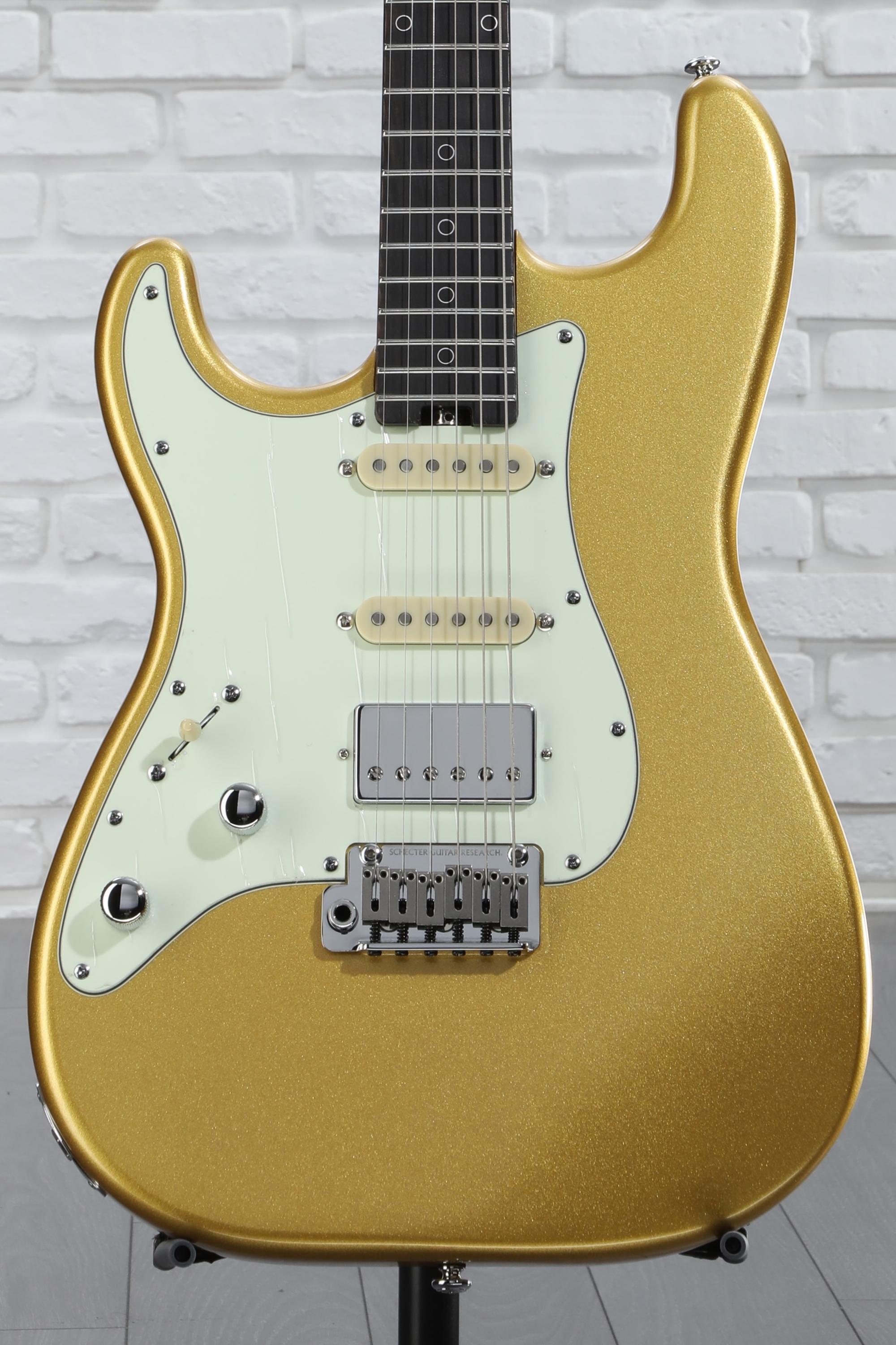 Schecter Nick Johnston Traditional HSS 10th Anniversary Left