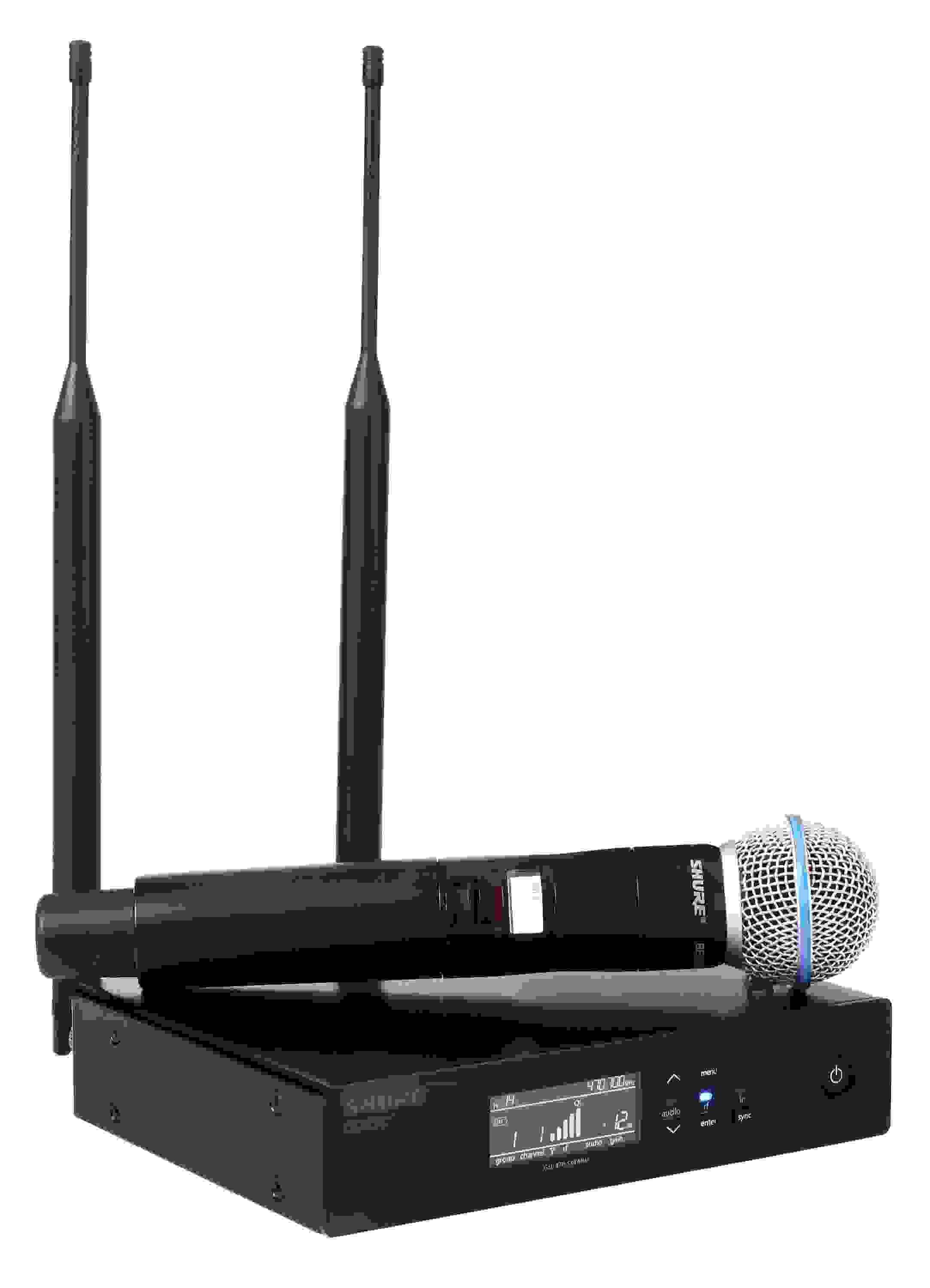 Shure QLXD24/B58 Digital Wireless Handheld Microphone System G50 Band
