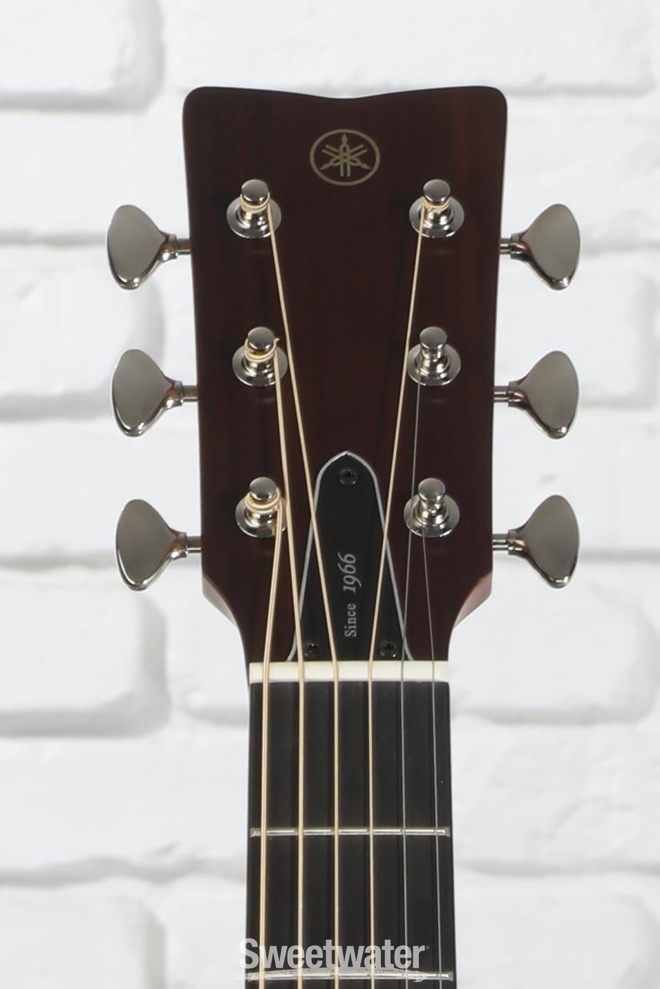 Yamaha FG5 Red Label Acoustic Guitar - Natural | Sweetwater