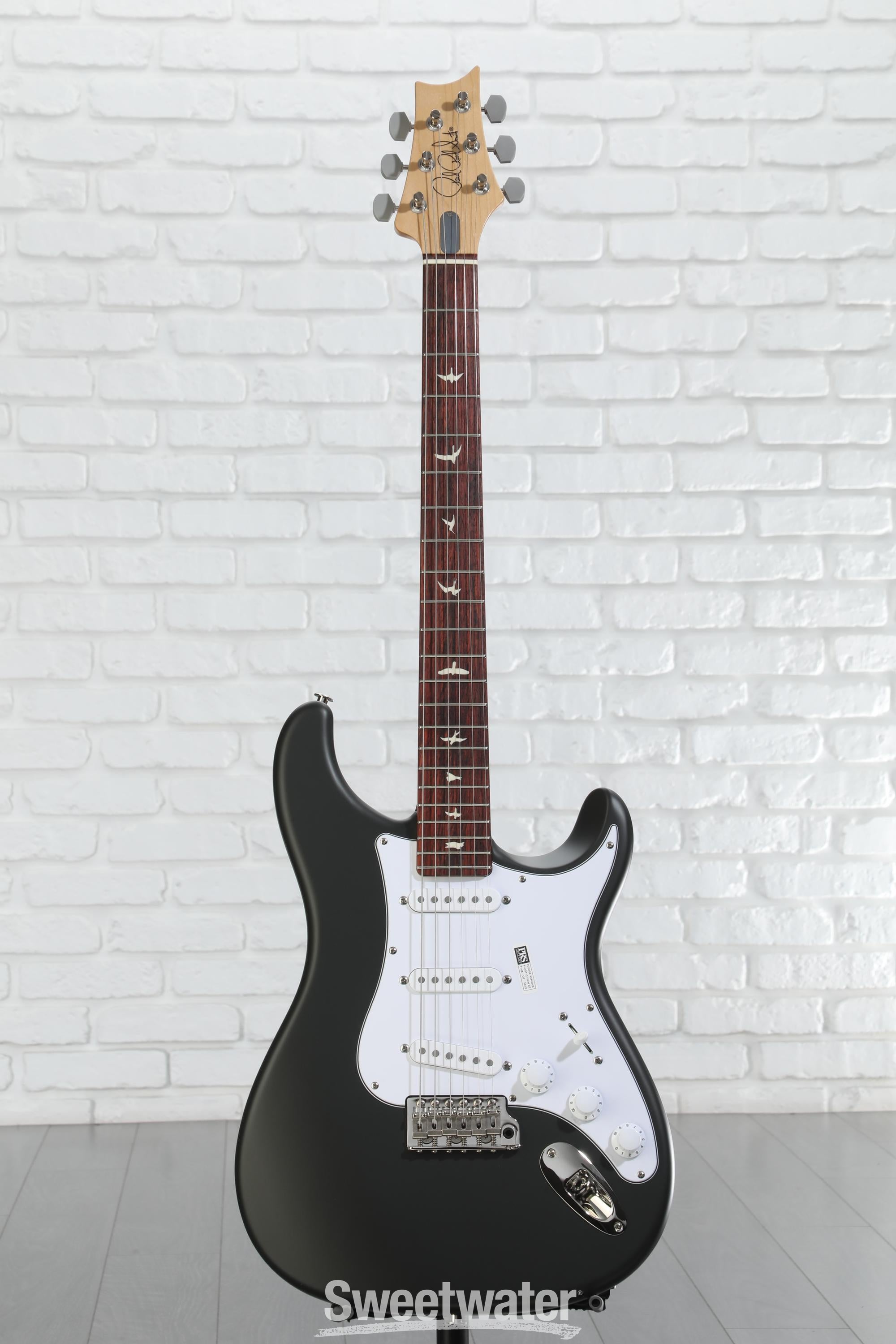 PRS Silver Sky Faded Black Tee Satin 24年 Platinum PRS Silver Sky Electric Guitar Faded Black Tee