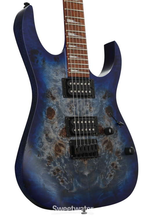 激レア　Ibanez RTseries Ibanez RGRT621DPB - Blue Lagoon Burst Flat | Sweetwater