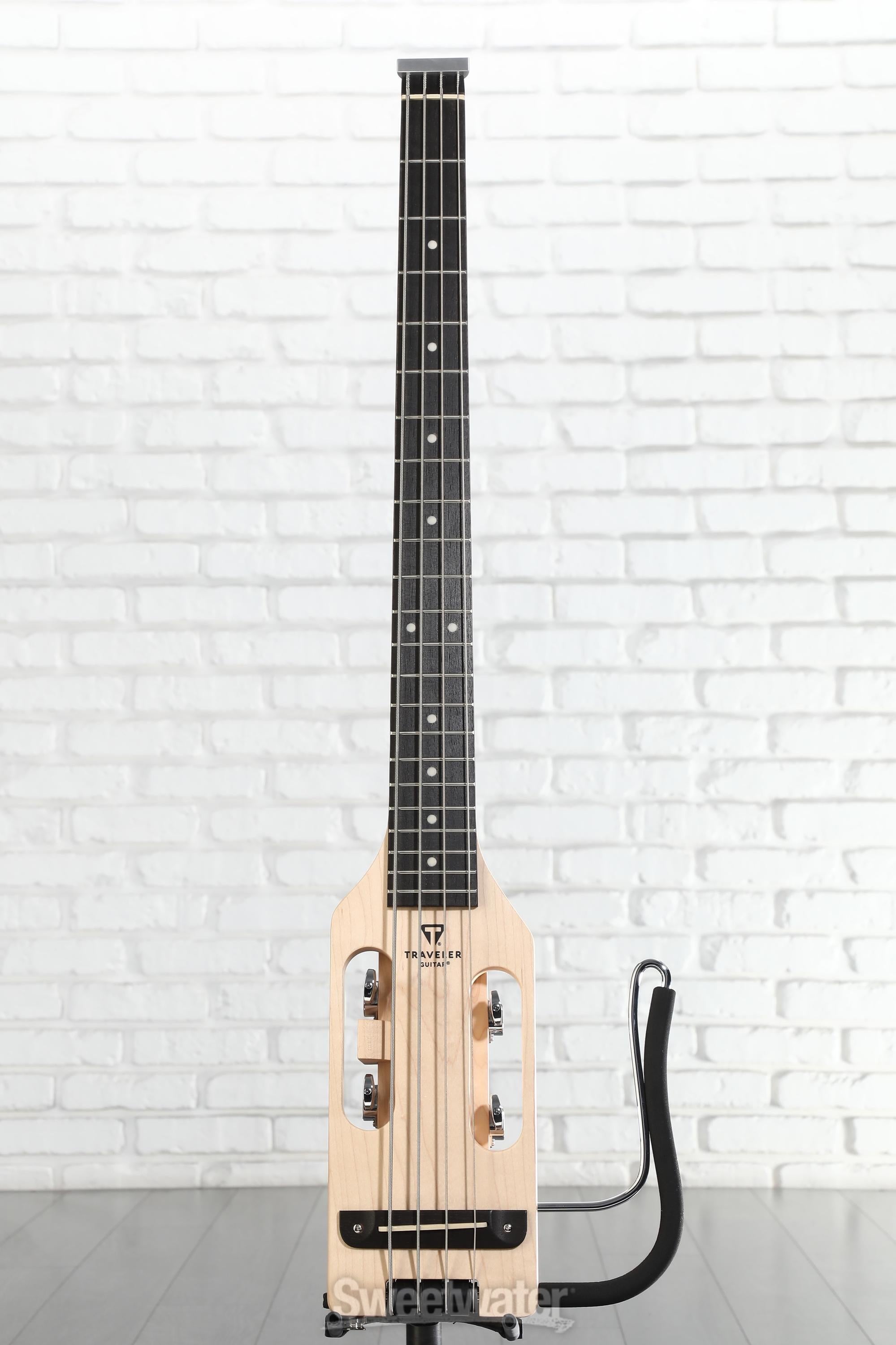 Traveler Guitar Ultra-Light Bass Guitar - Natural Maple | Sweetwater