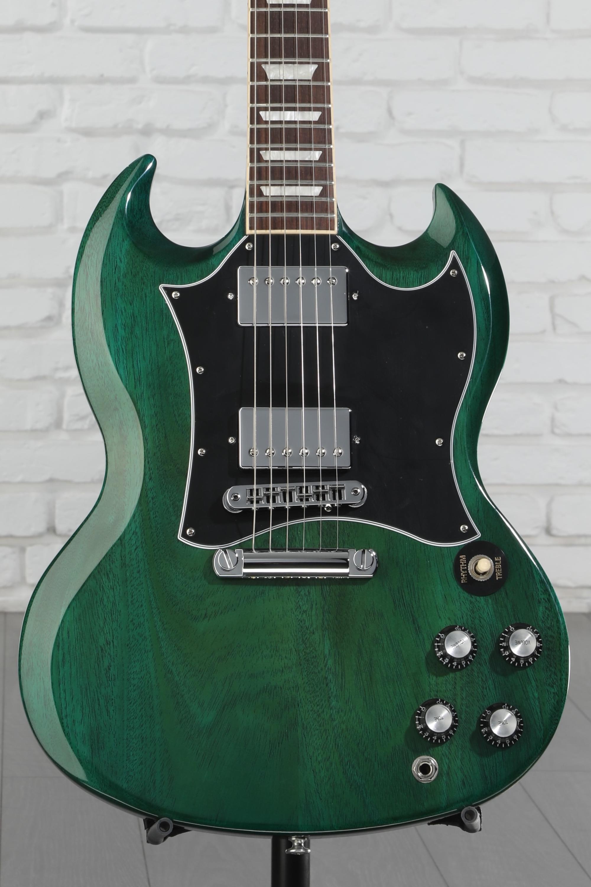 ギター Gibson SG Standard Translucent Teal Gibson SG Standard Electric Guitar Translucent Teal | Guitar