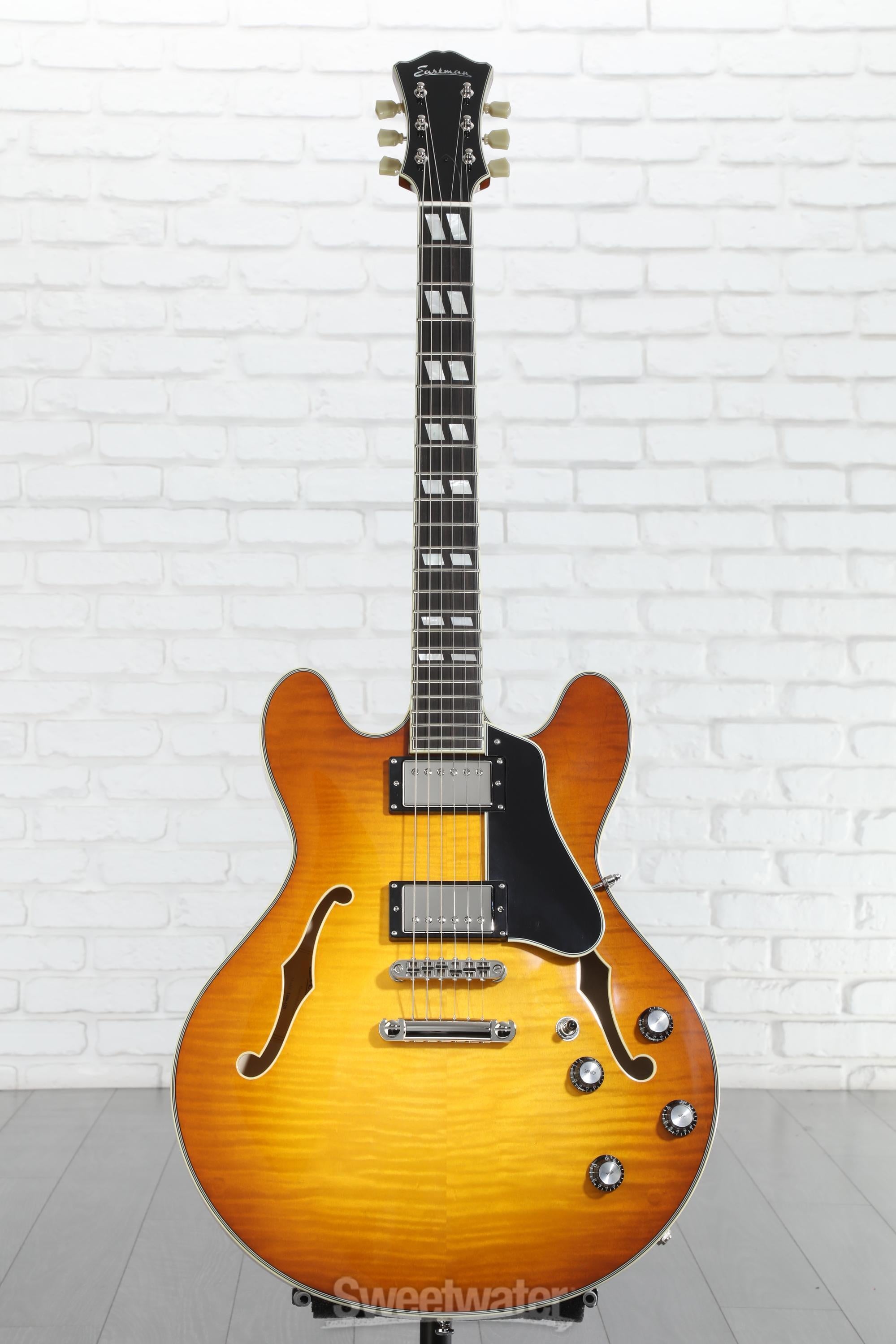 Eastman Guitars T486-GB Thinline Semi-hollowbody Electric Guitar