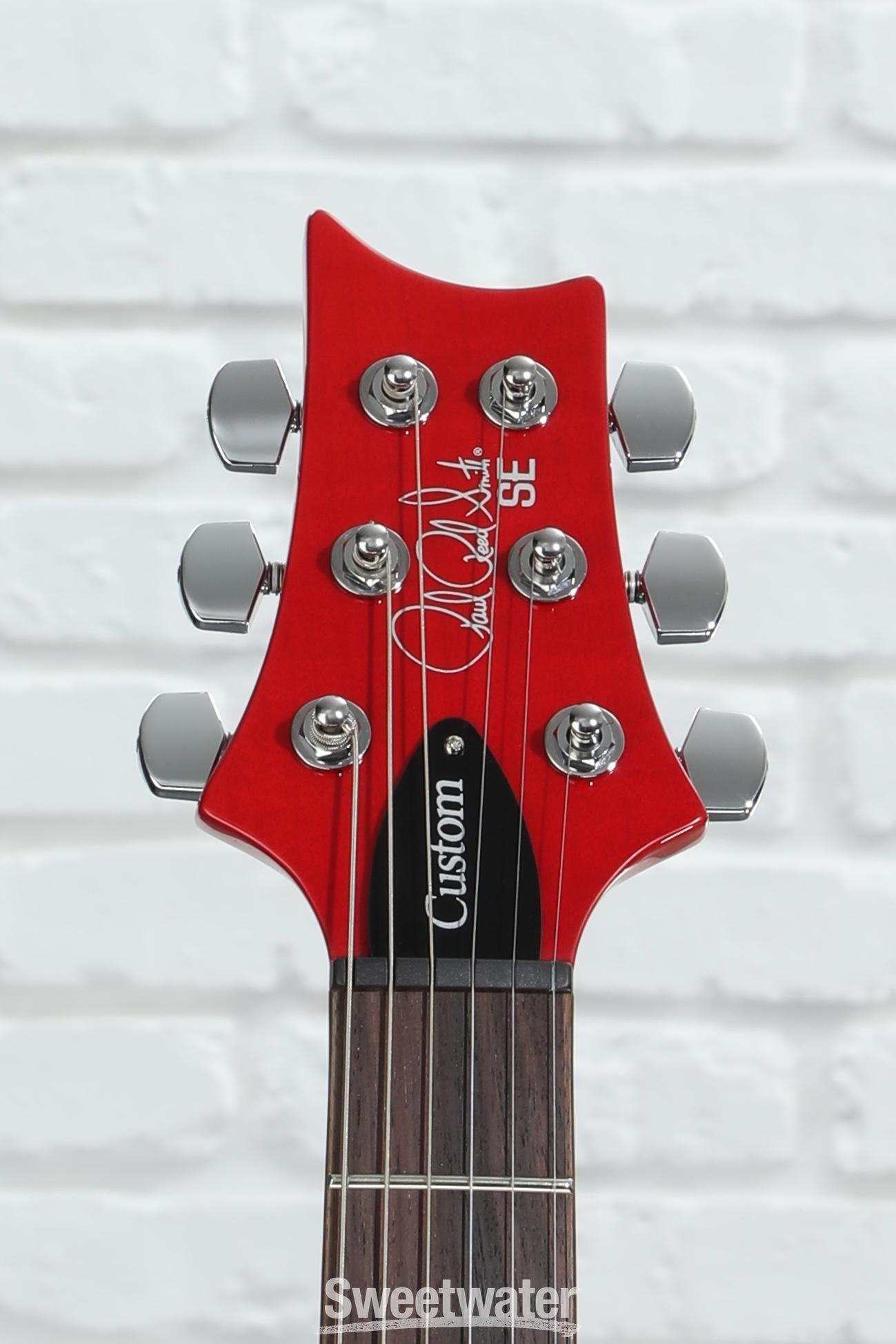 PRS SE Custom 24-08 Electric Guitar - Charcoal Cherry Burst