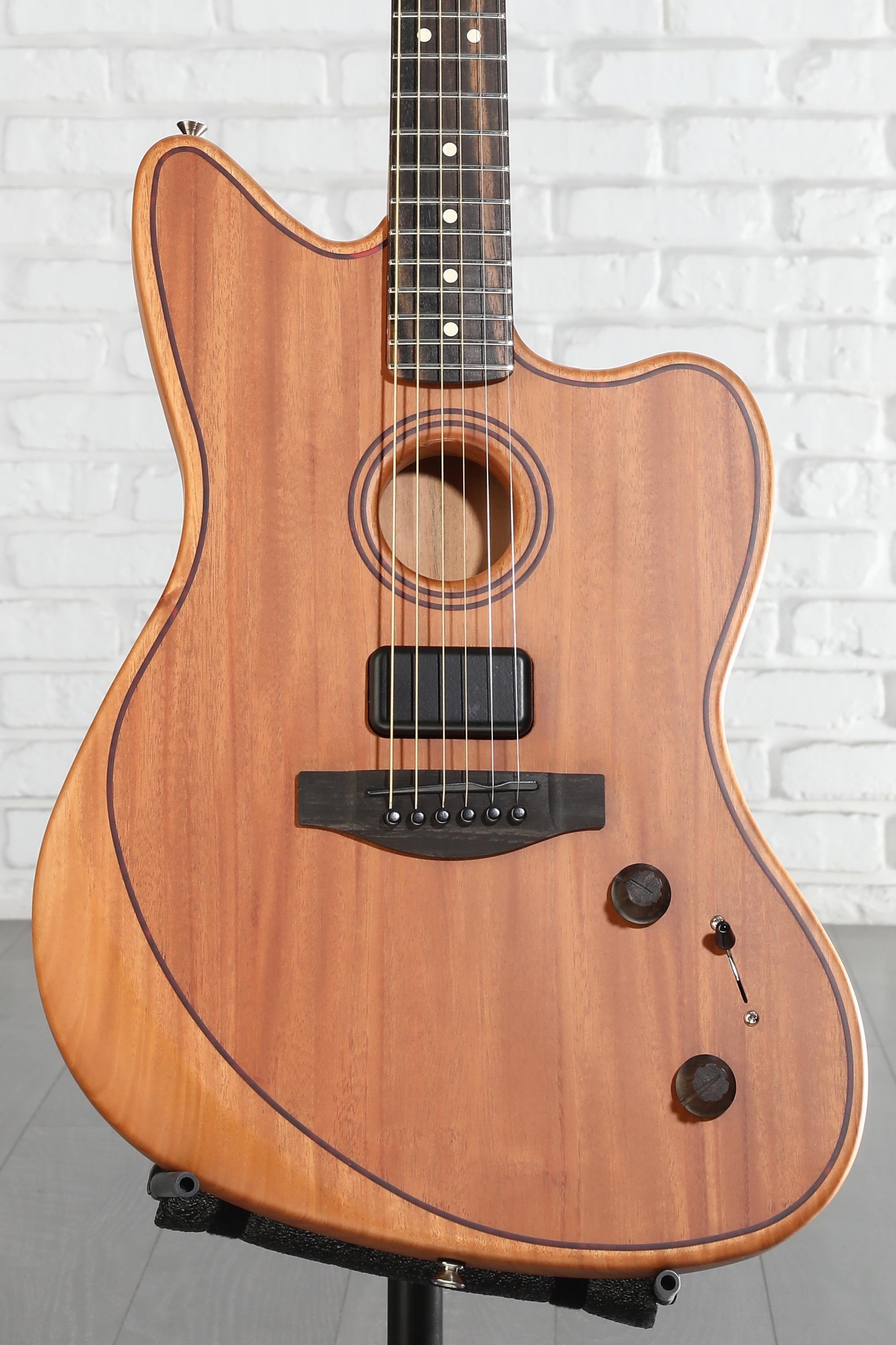 Fender American Acoustasonic Jazzmaster Acoustic-electric Guitar