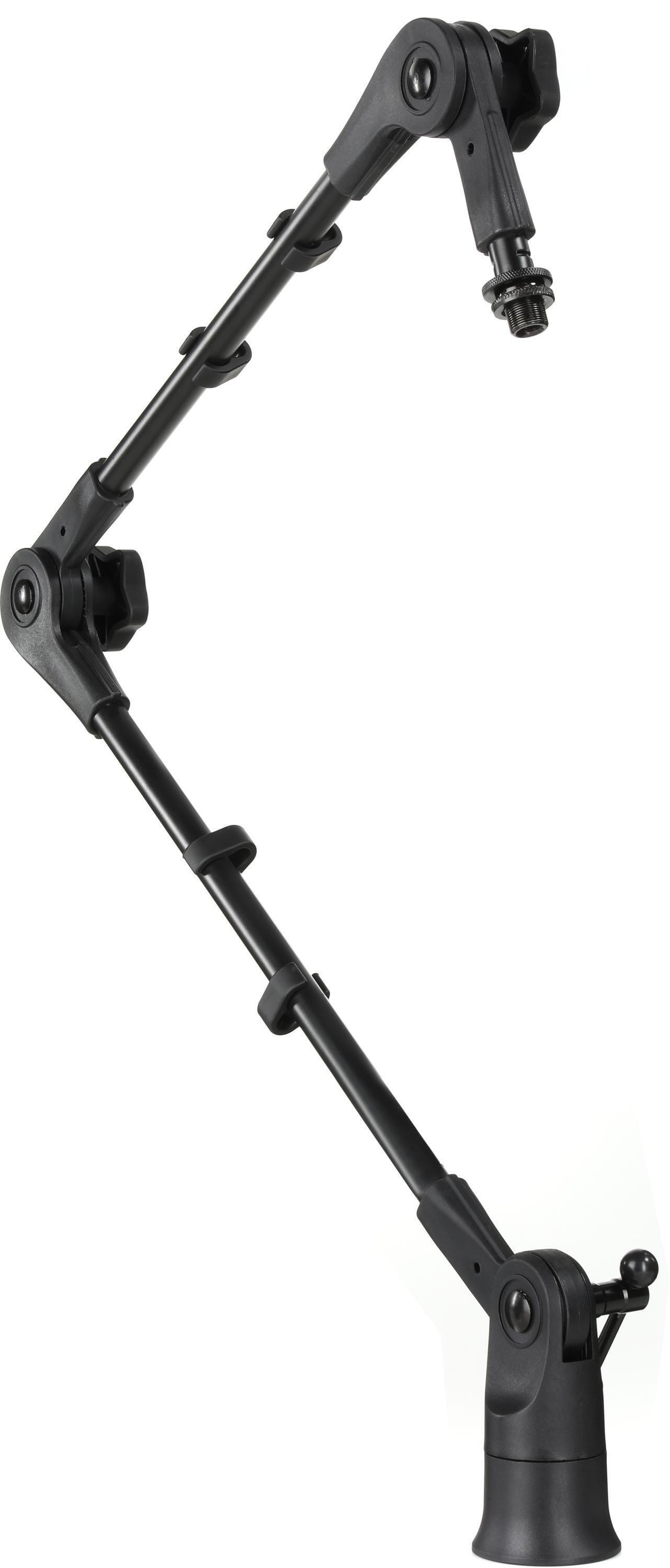 Gator Frameworks Desk-Mounted Broadcast/Podcast Boom Arm Mic Stand