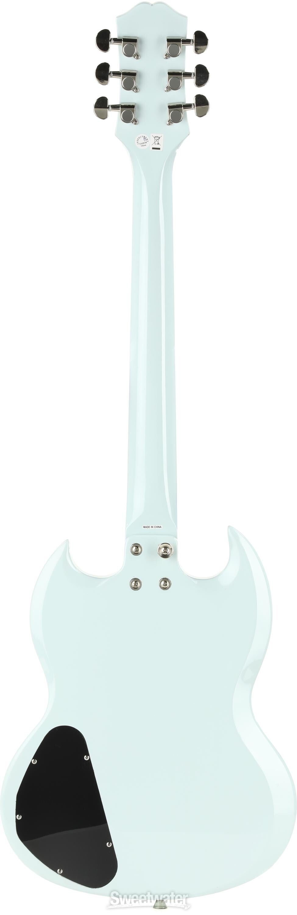Epiphone Power Players SG Electric Guitar - Ice Blue Epiphone Power Players SG Electric Guitar - Ice Blue