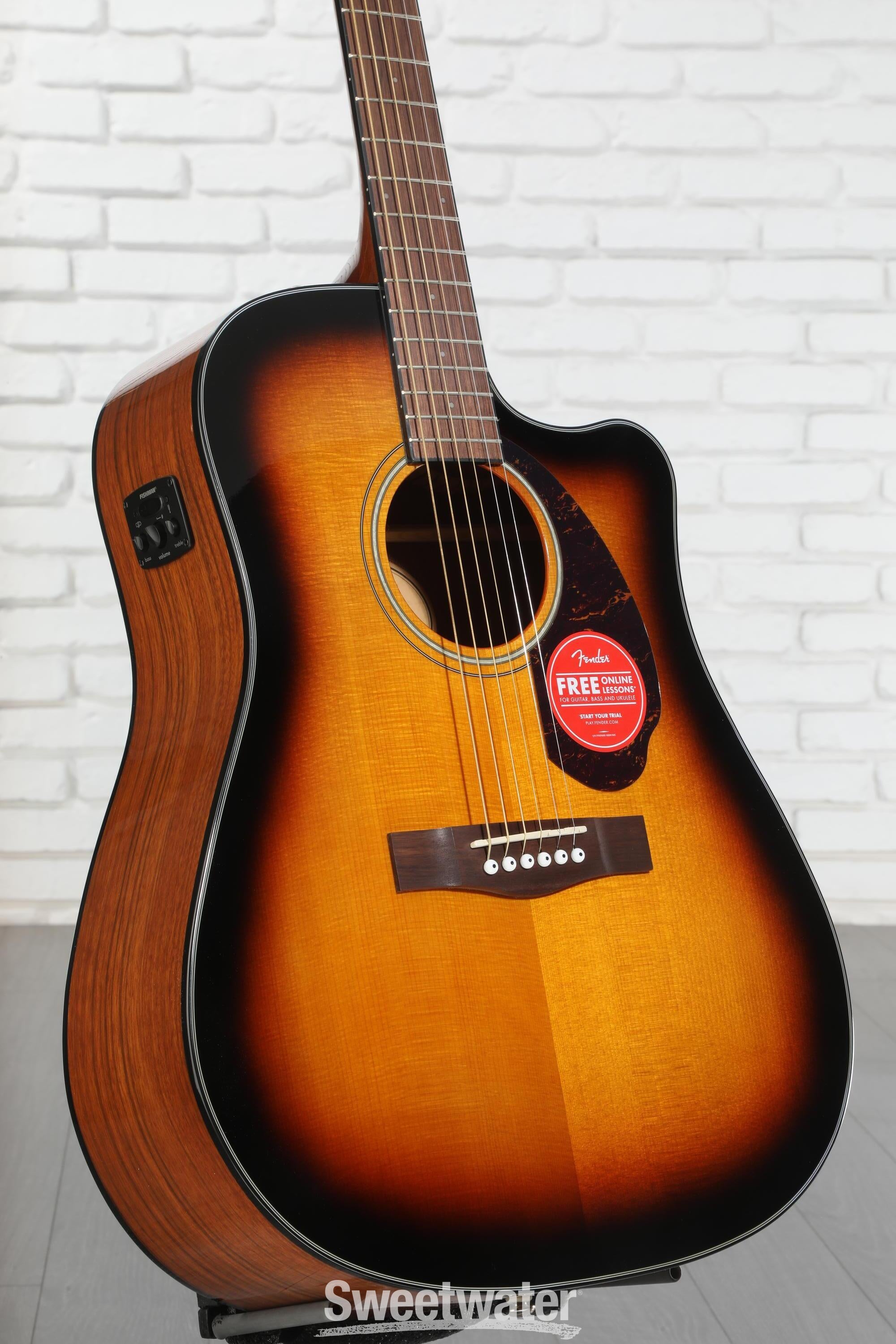 Fender CD-140SCE Dreadnought Acoustic-Electric Guitar