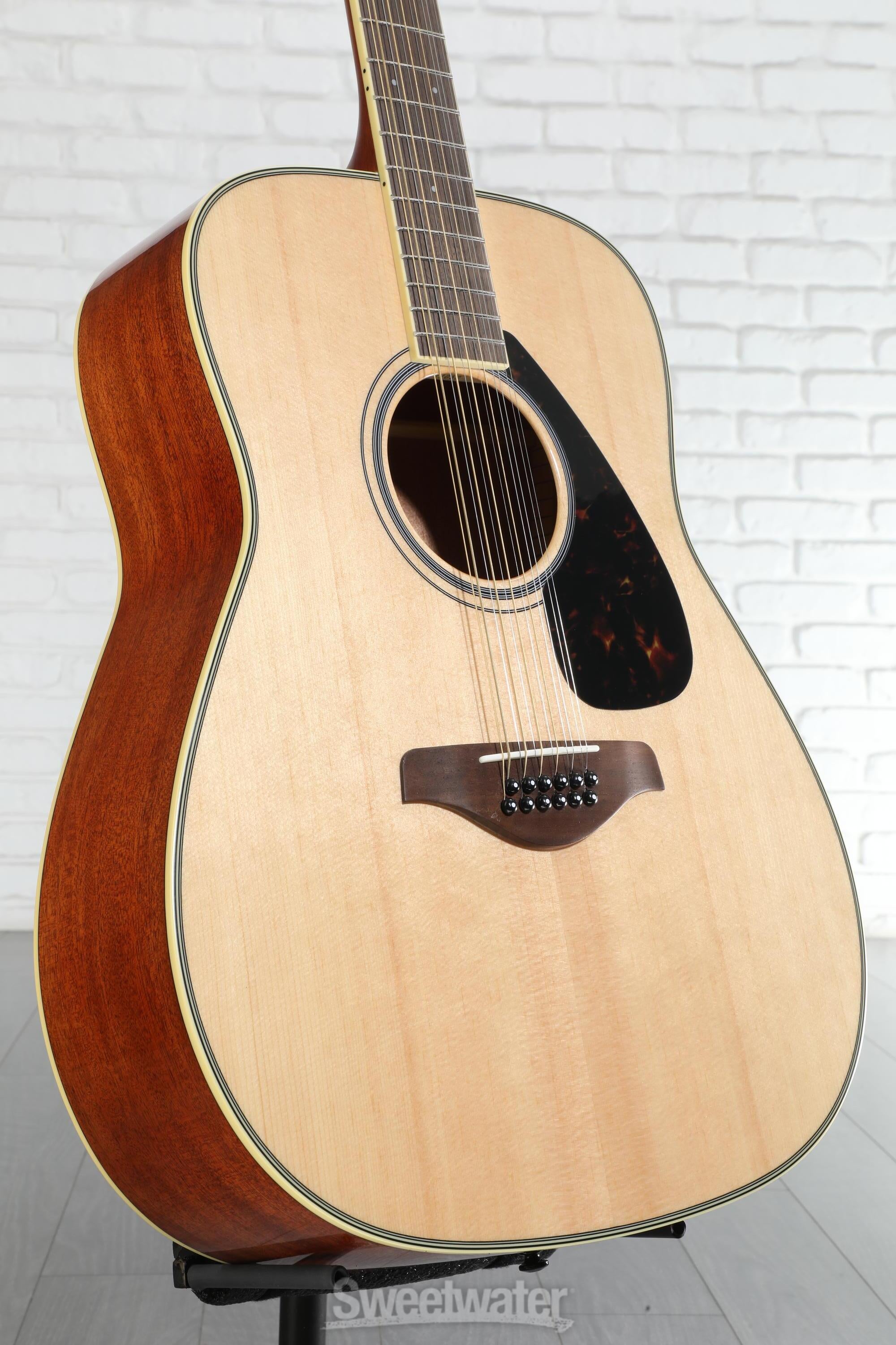 Yamaha FG820-12 12-string Acoustic Guitar - Natural | Sweetwater