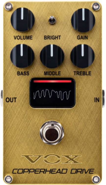 Vox Copperhead Overdrive Pedal with NuTube Reviews | Sweetwater Vox Copperhead Overdrive Pedal with NuTube Reviews | Sweetwater