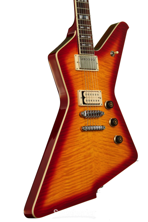 Ibanez Destroyer DT520FM - Cherry Red Sunburst | Sweetwater