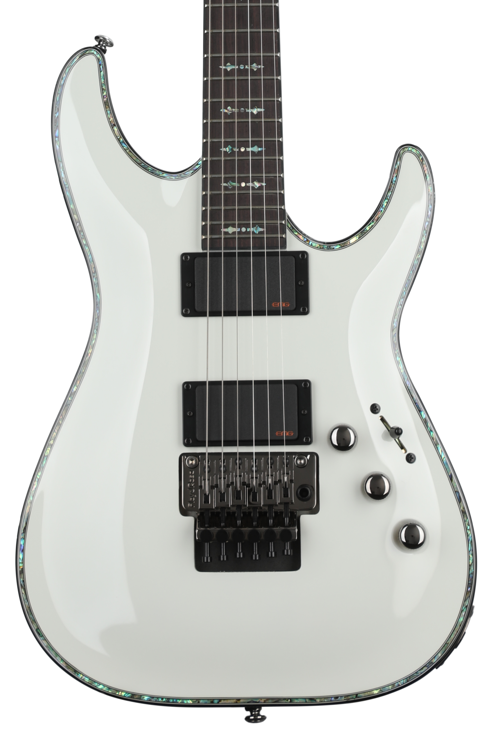 SCHECTER ダイヤモンドシリーズ HELLRAISER C-1 WHITE Schecter Hellraiser C-1 FR - Gloss White | Sweetwater