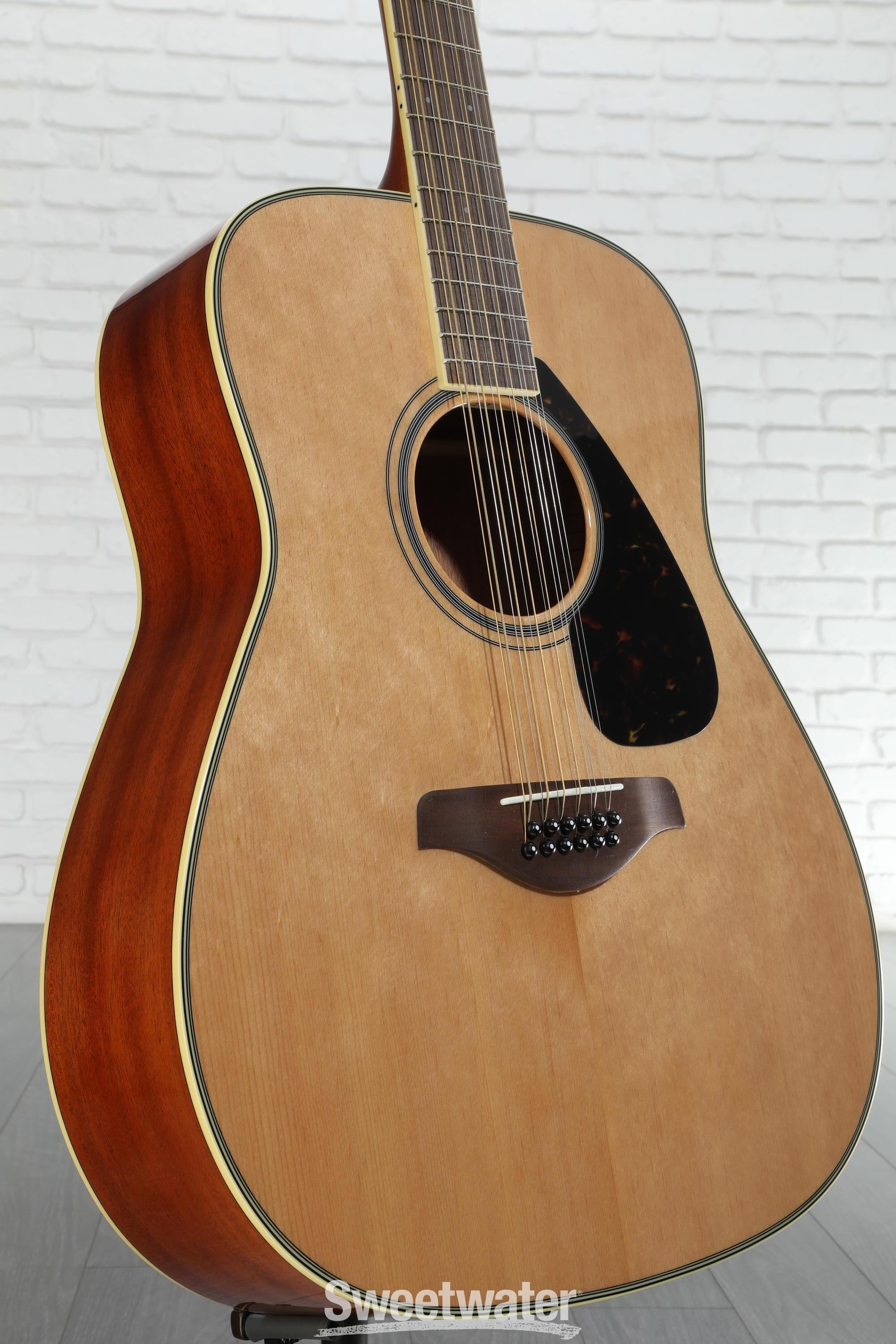 Yamaha FG820-12 12-string Acoustic Guitar - Natural | Sweetwater