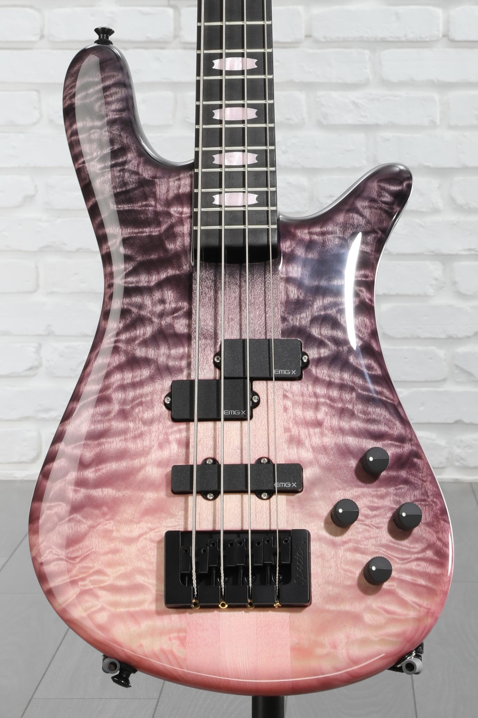 Spector NS-2 Electric Bass Guitar - Pink Fade