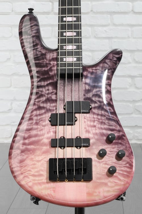 Spector NS-2 Electric Bass Guitar - Pink Fade