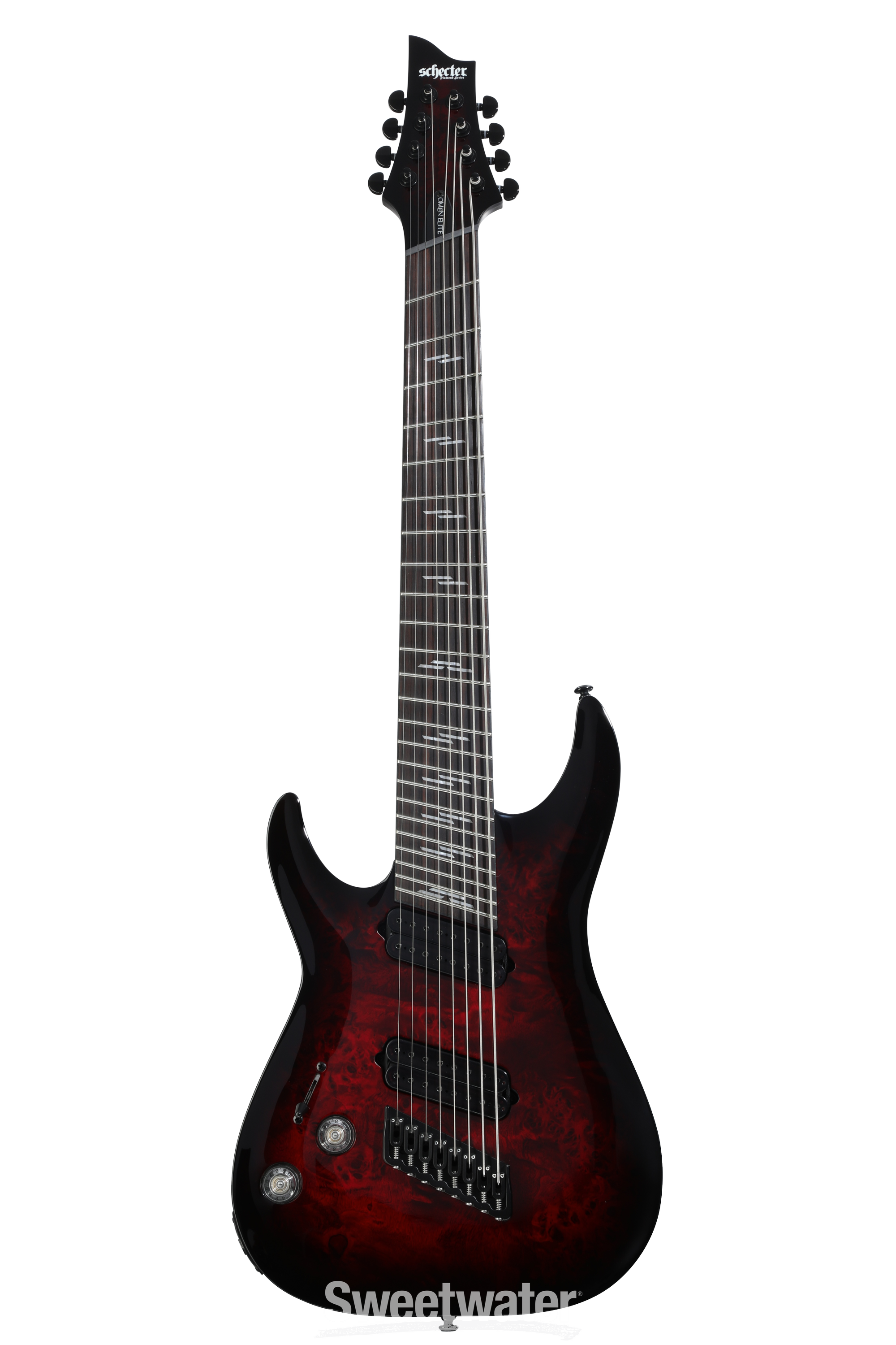 Schecter Omen Elite-8 Multiscale Left-handed 8-string Electric
