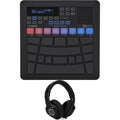 Photo of Yamaha FGDP-50 Finger Drum Pad Controller and Audio-Technica ATH-M40x Closed-back Headphones